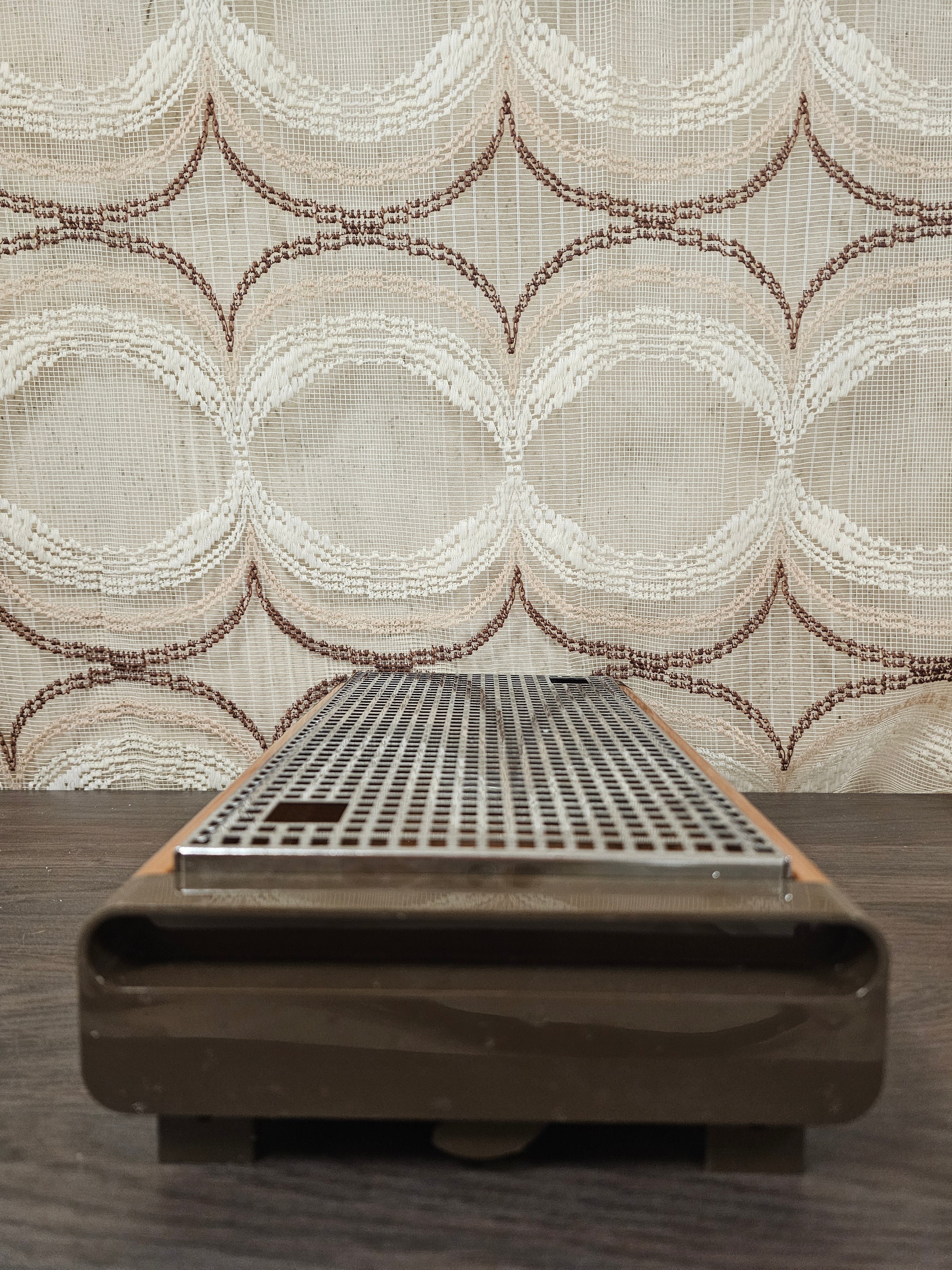 Brabantia rechaud shadow brown vintage jaren 70 warmhouder