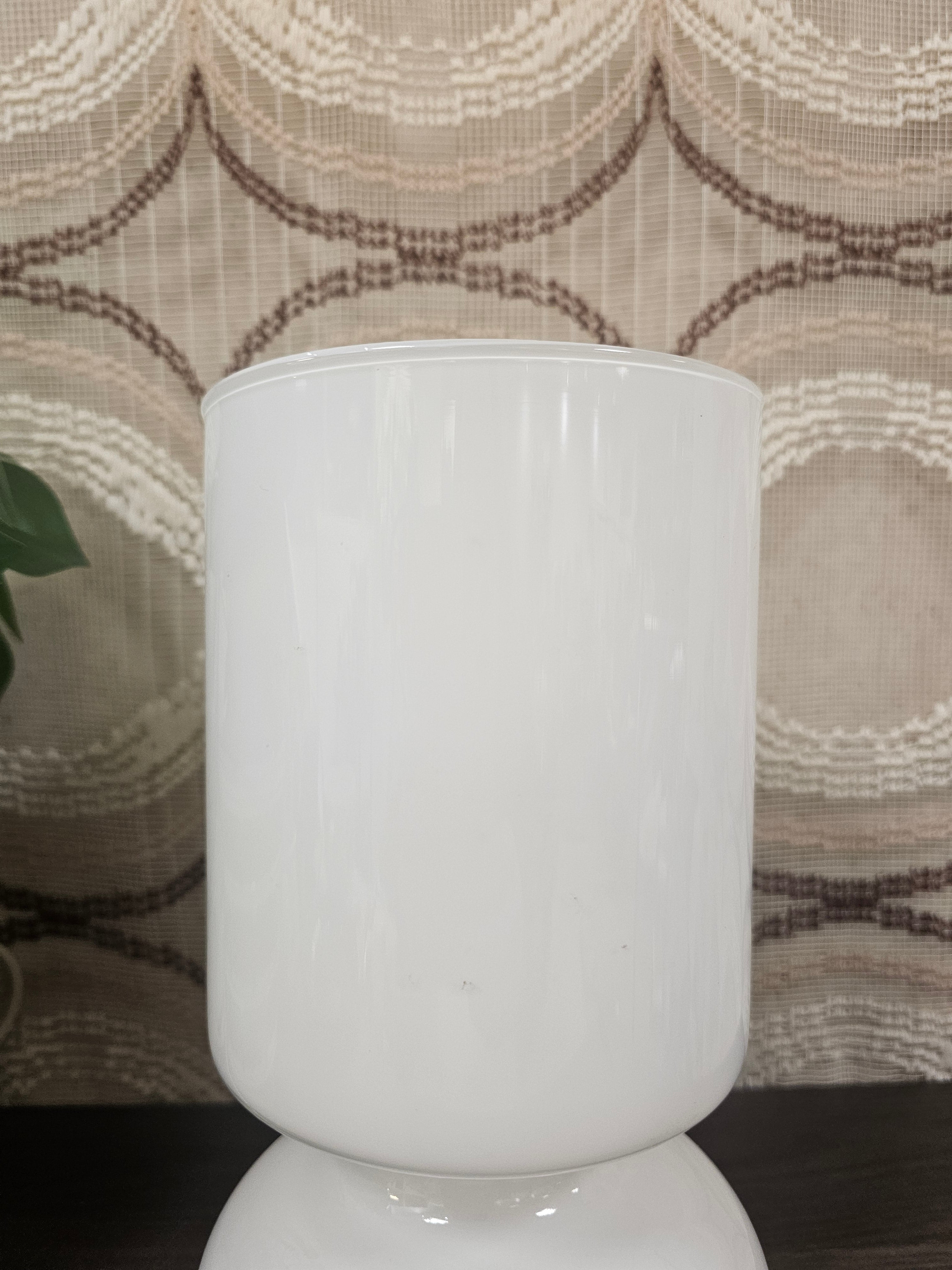 Ikea Lykta witte mushroomlamp glazen tafellamp