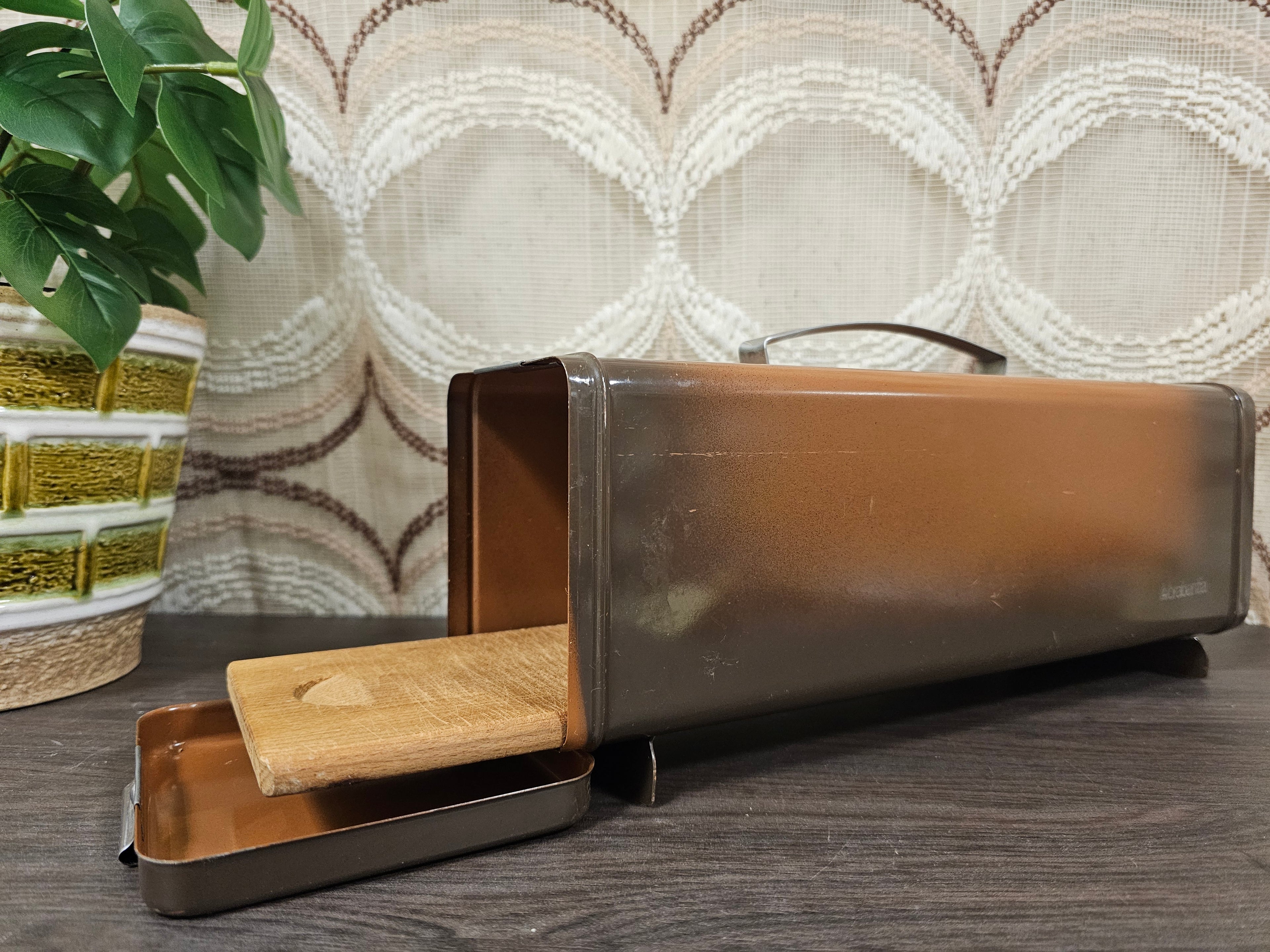 Brabantia ontbijtkoek blik shadow brown