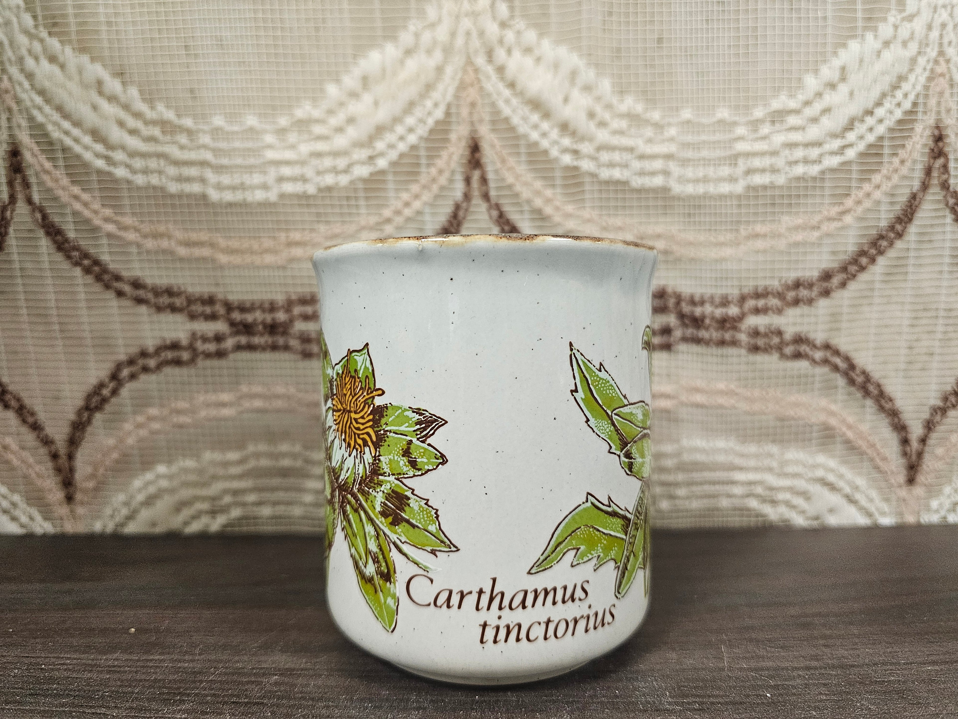 Vintage Becel mok Carthamus tinctorius – Made in England