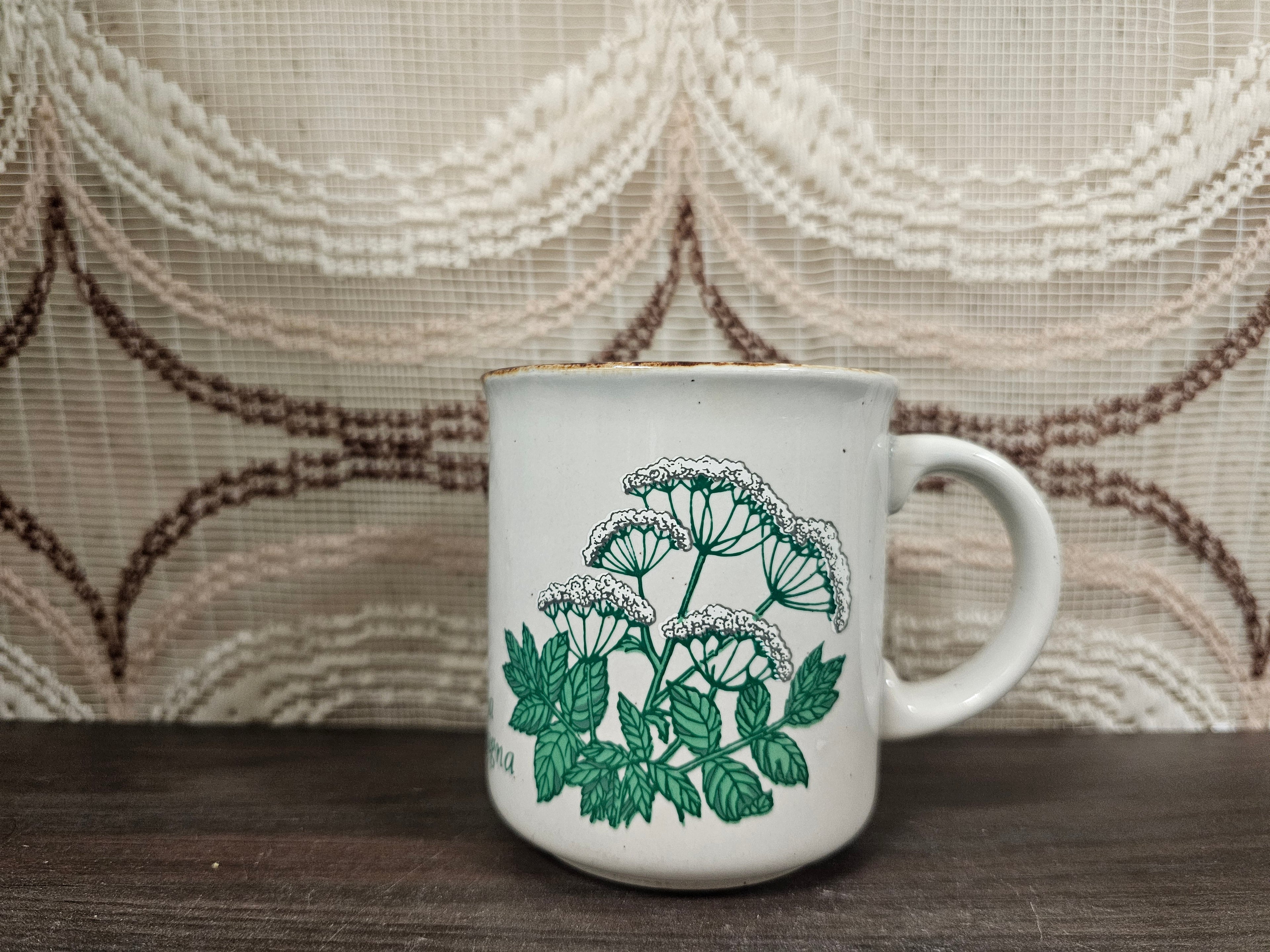 Vintage Becel mok Pimpinella Magna – Made in England