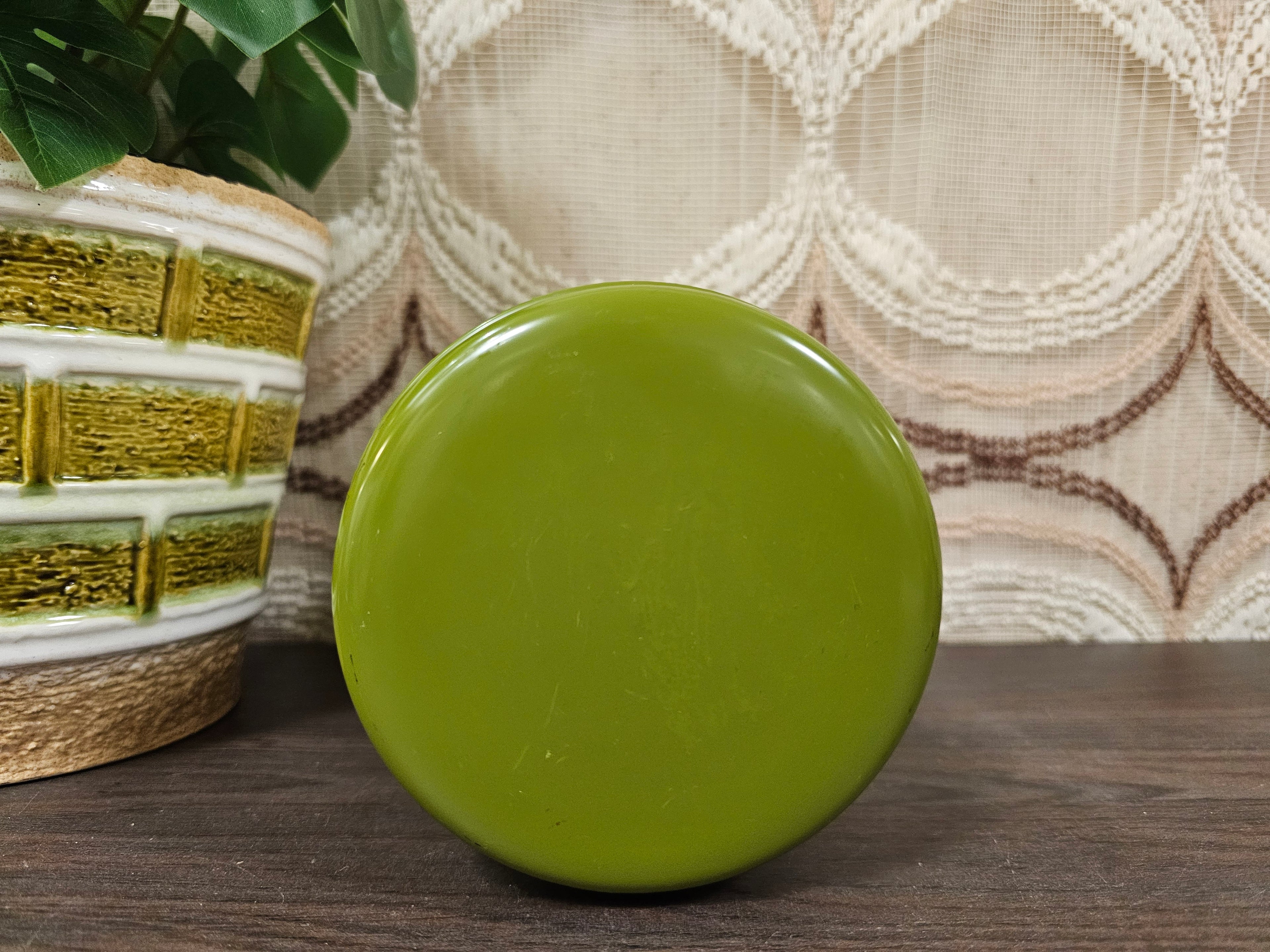 Vintage suiker blik met bloemen