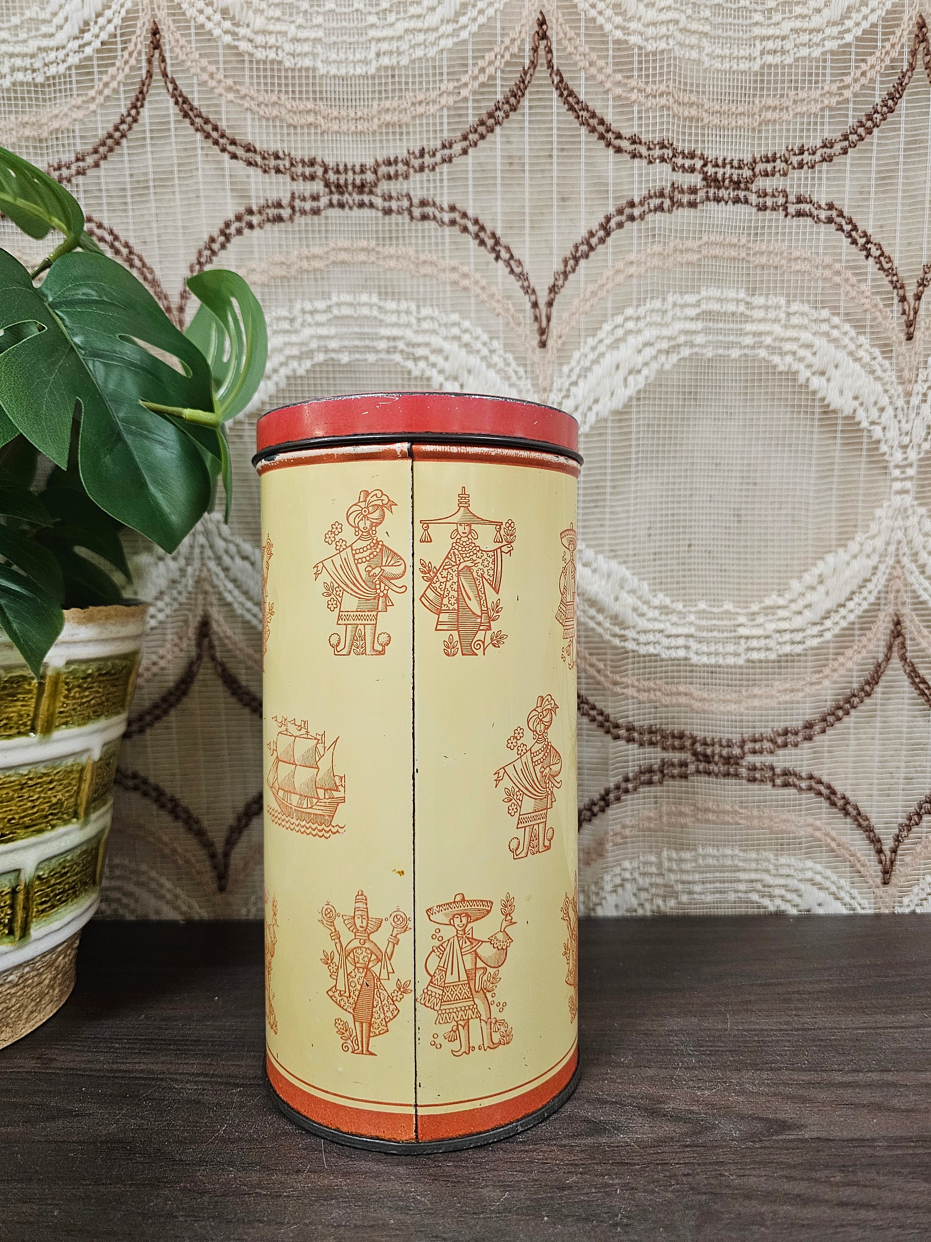 Vintage beschuitblik De Gruyter – klassiek ontwerp