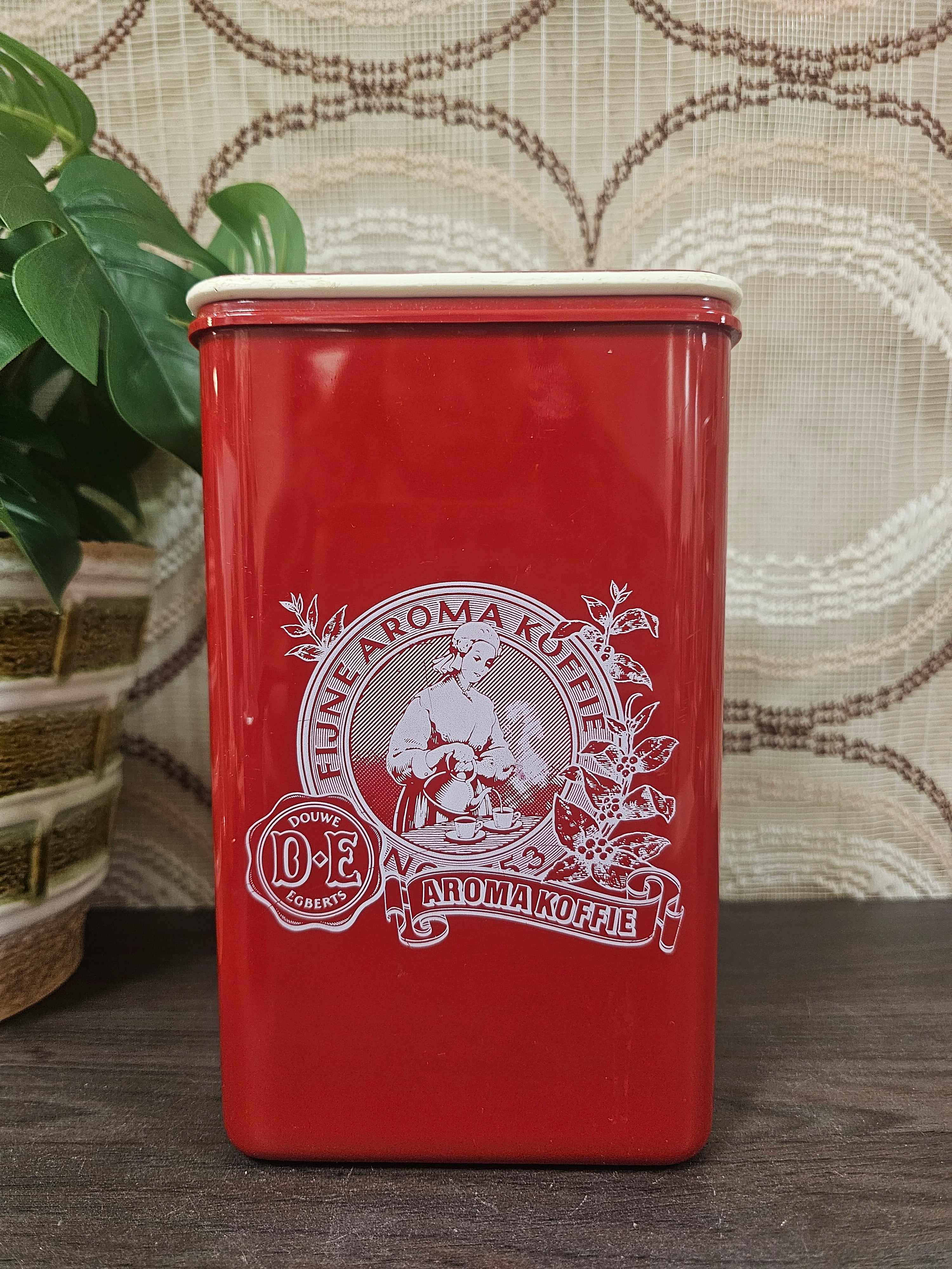 Mepal Rosti voorraadpot Douwe Egberts – rood