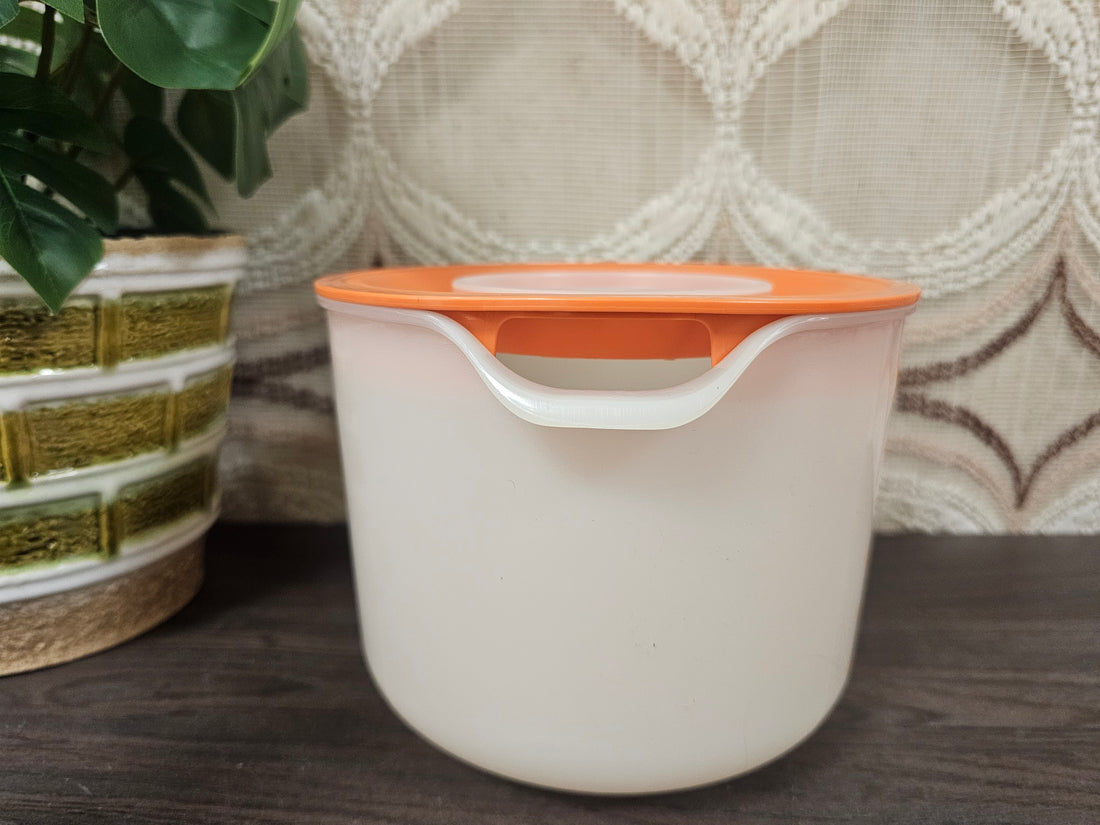 Tupperware vintage maatbeker 2 liter oranje