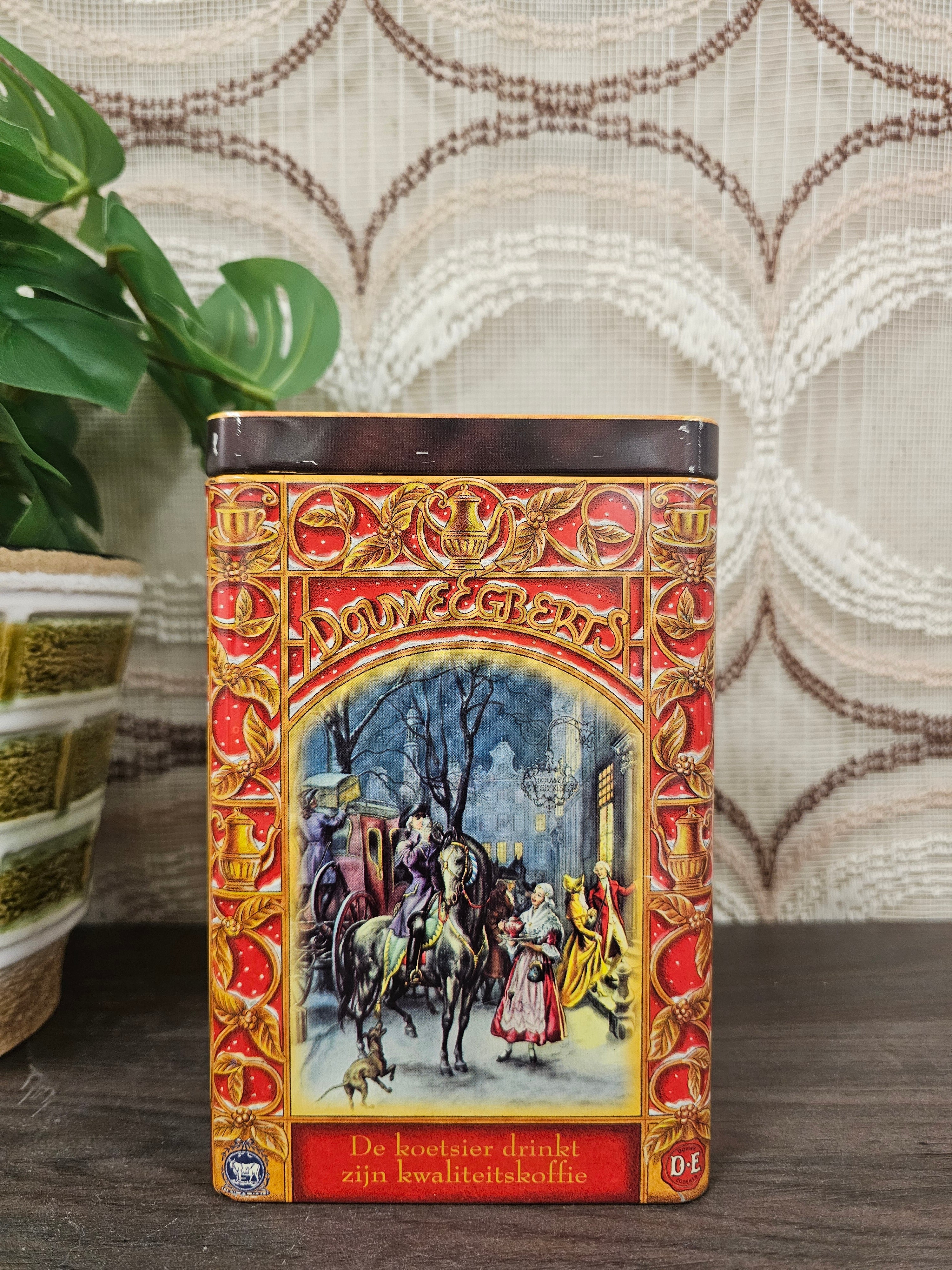 Douwe Egberts koffieblik wintereditie