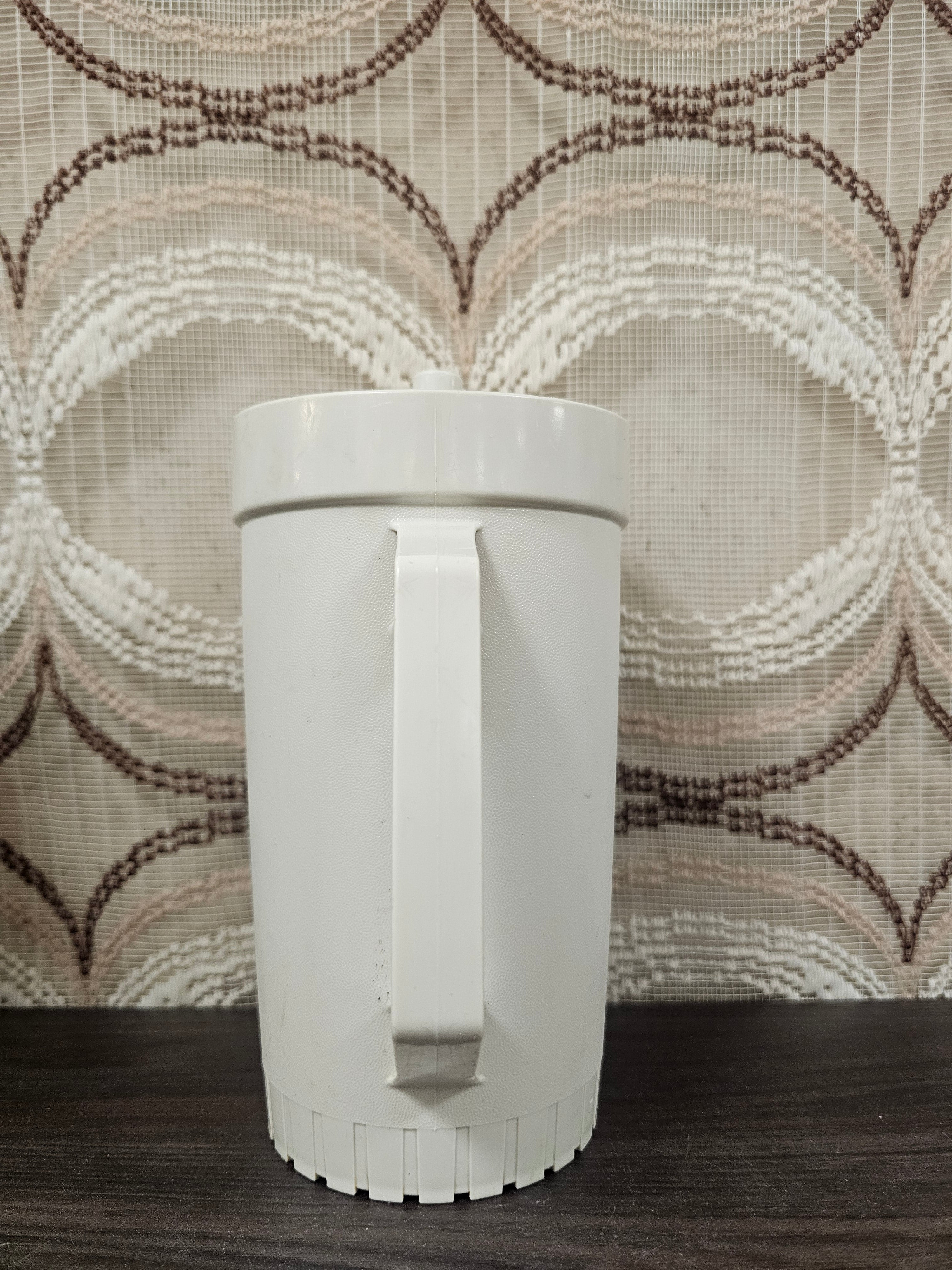 Tupperware kan crème met deksel – vintage jaren 80