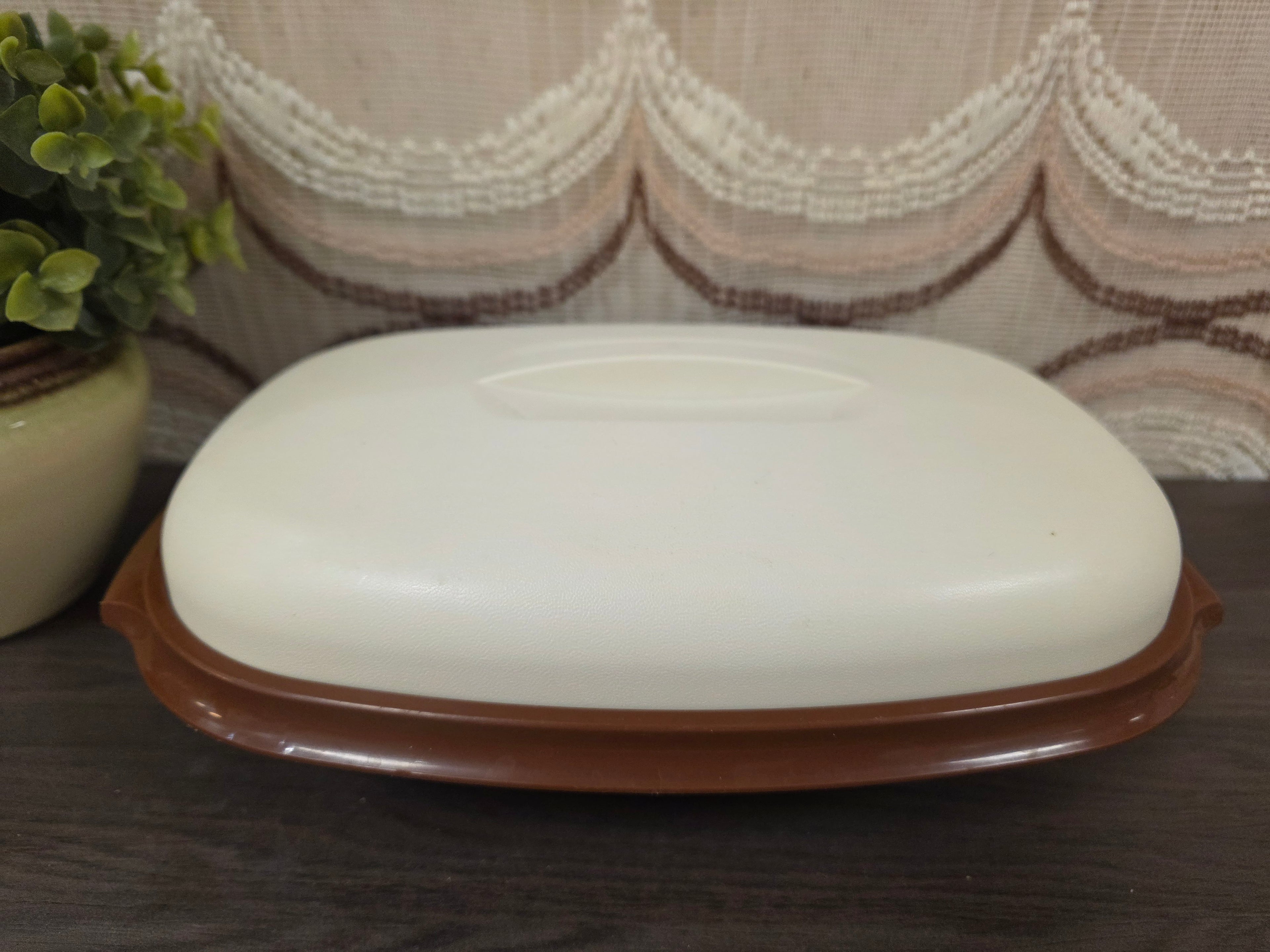 Tupperware serveerwonder rijststomer - vintage 3-delig