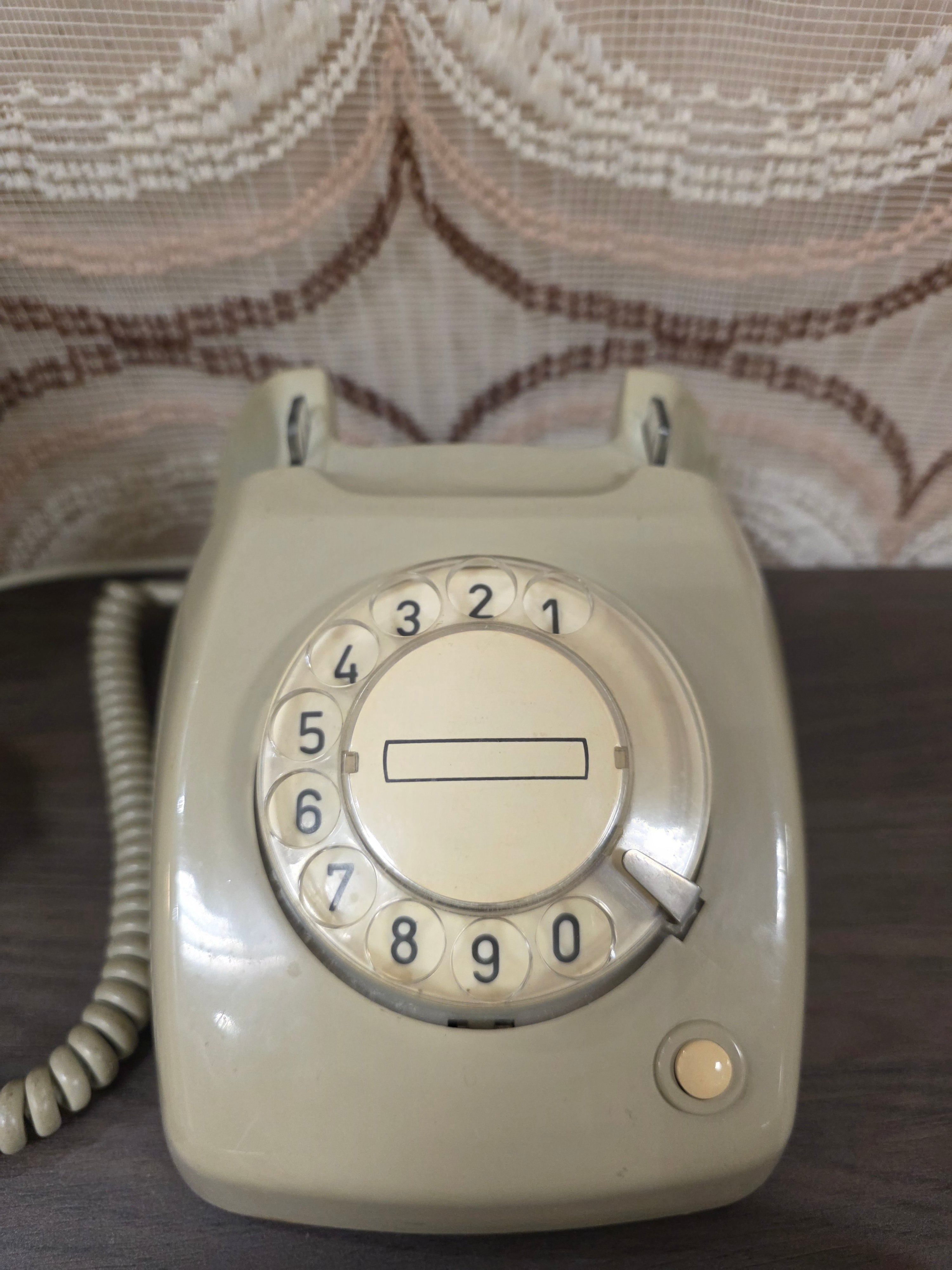 Vintage PTT T65 telefoon originele draaischijf jaren 70