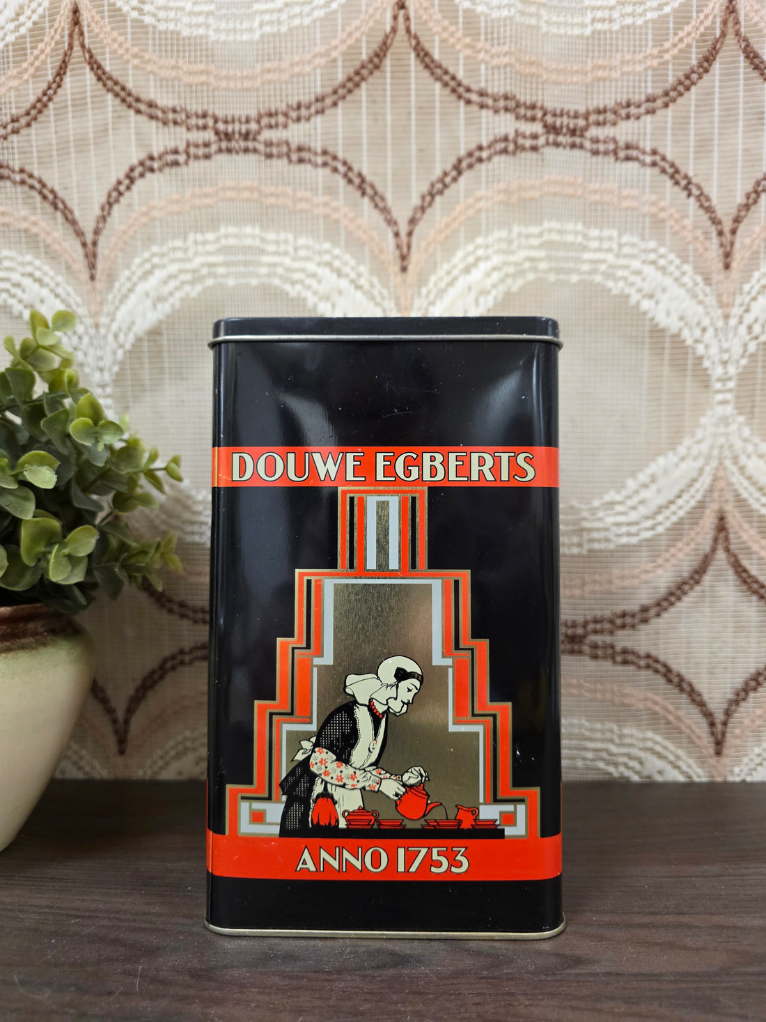 Douwe Egberts vintage blik ANNO 1753