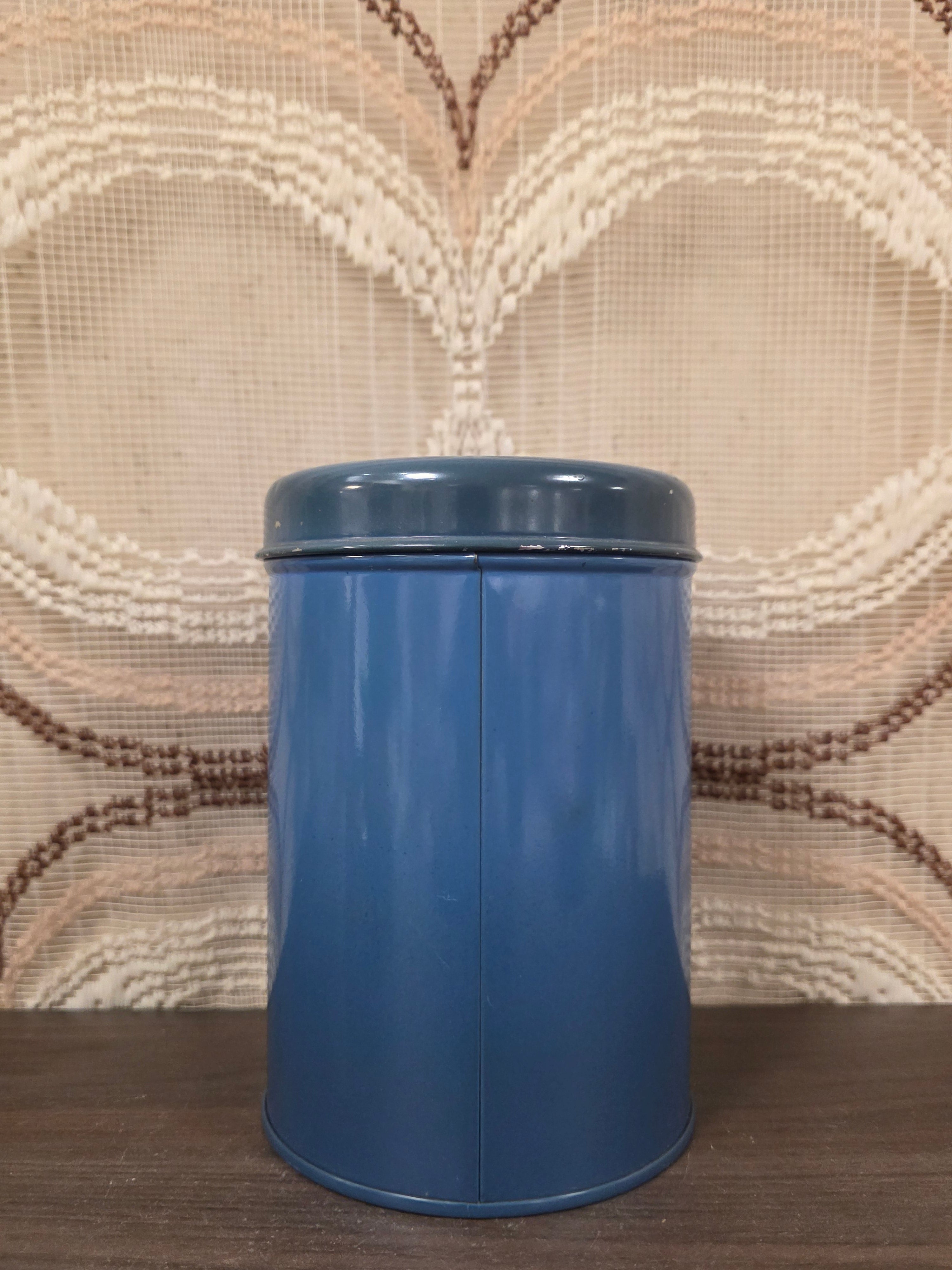 Brabantia blauw bilk thee vintage jaren 70