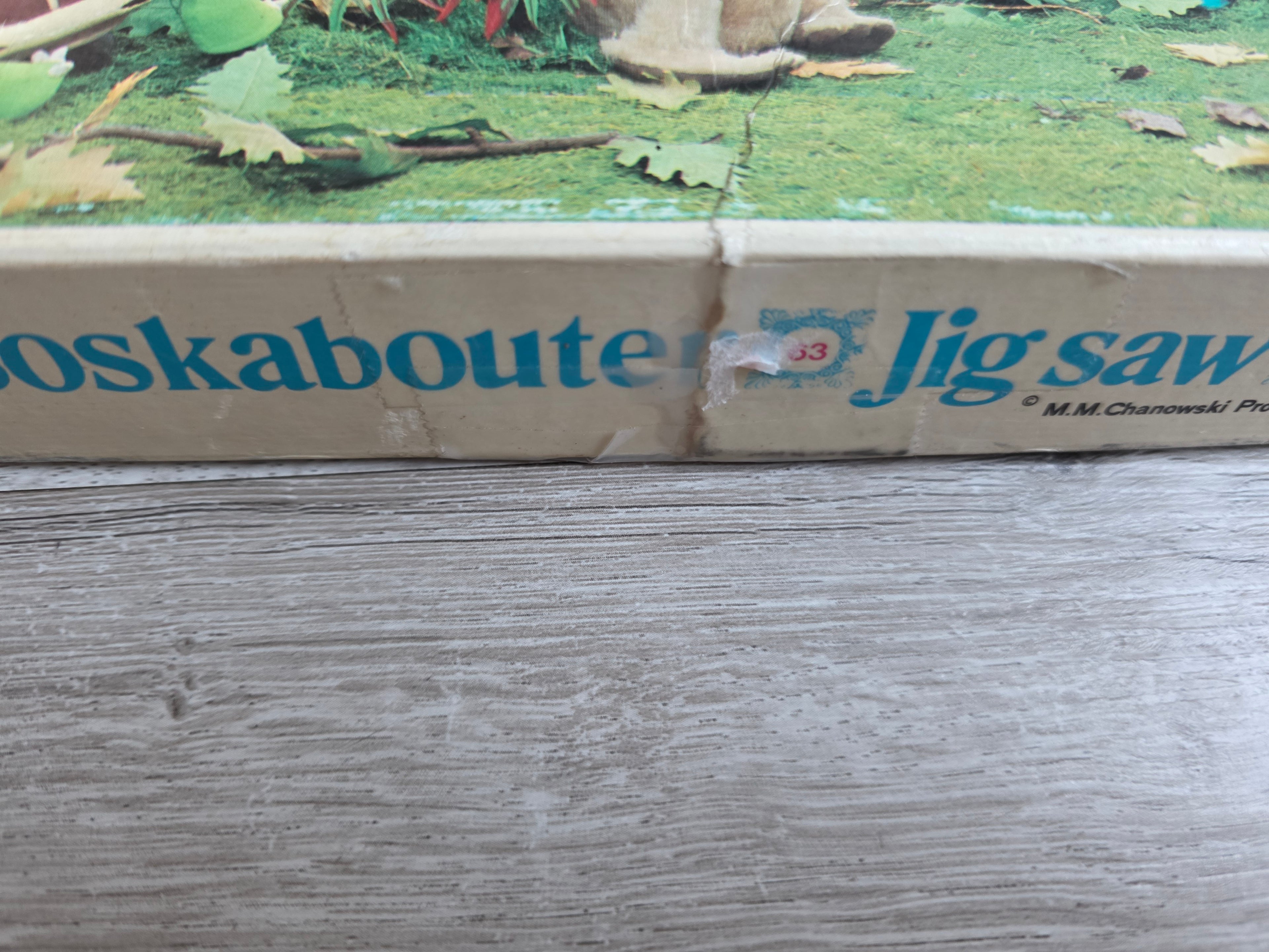 Paulus en vrienden bij het boshuis – vintage puzzel