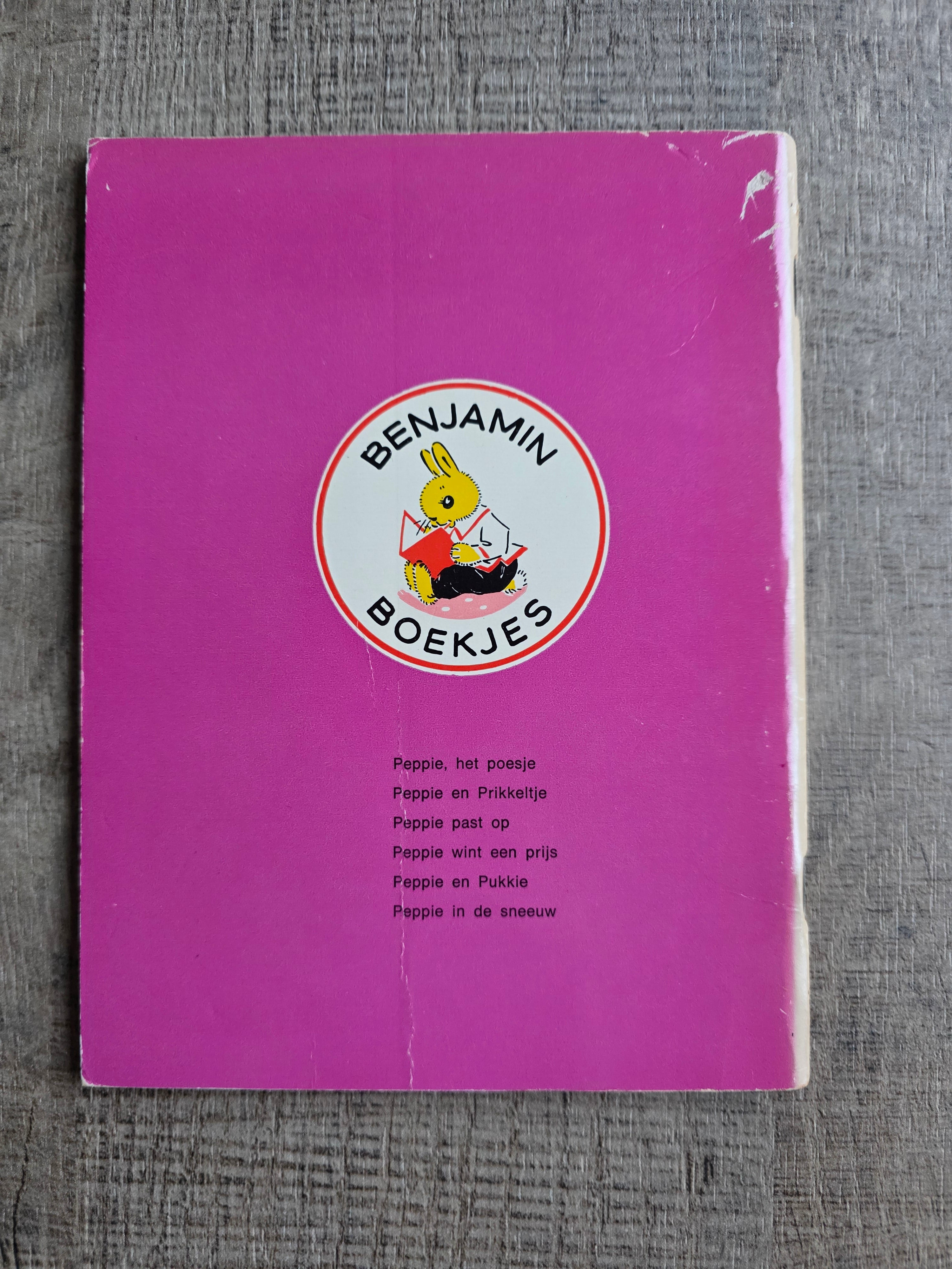 Vintage kinderboek Peppie past op – Willy Schermelè