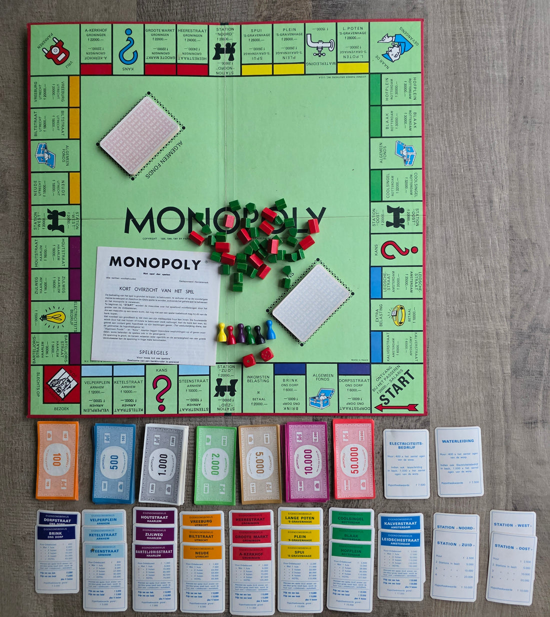 Monopoly bordspel Smeets Schipper vierkant witte doos