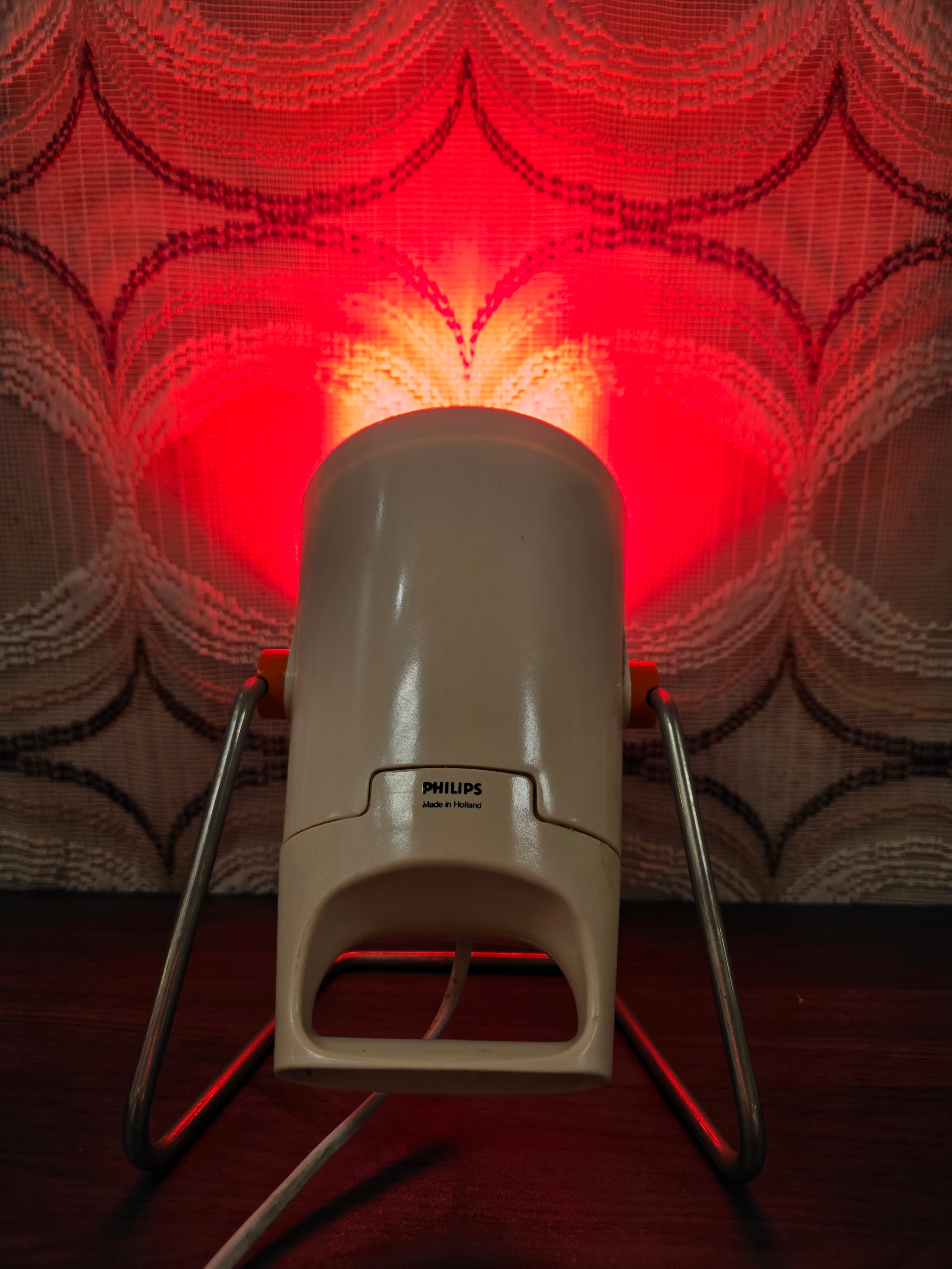 Philips Infraphil vintage infraroodlamp