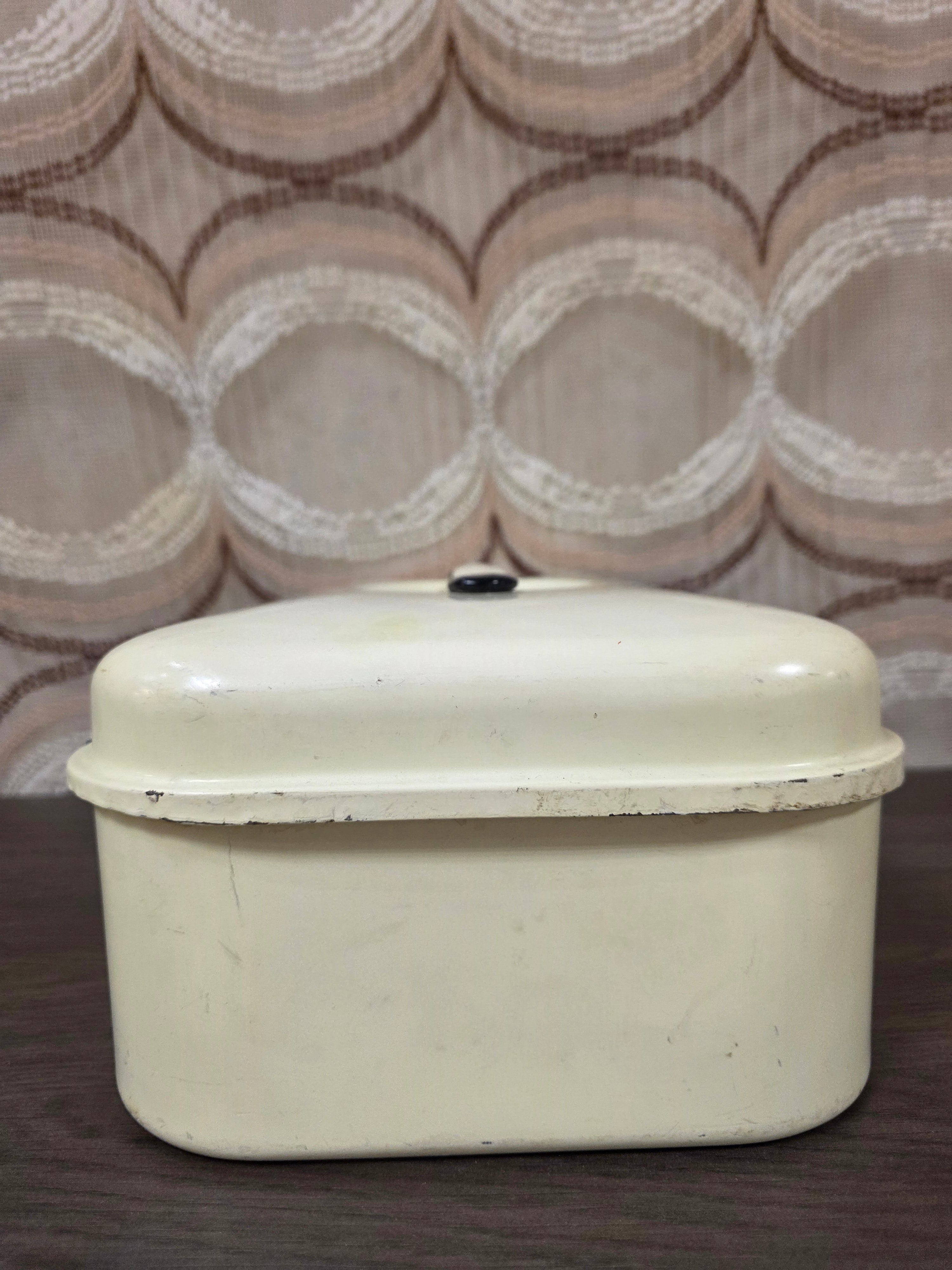 Brabantia (brood)trommel crème 36 cm vintage