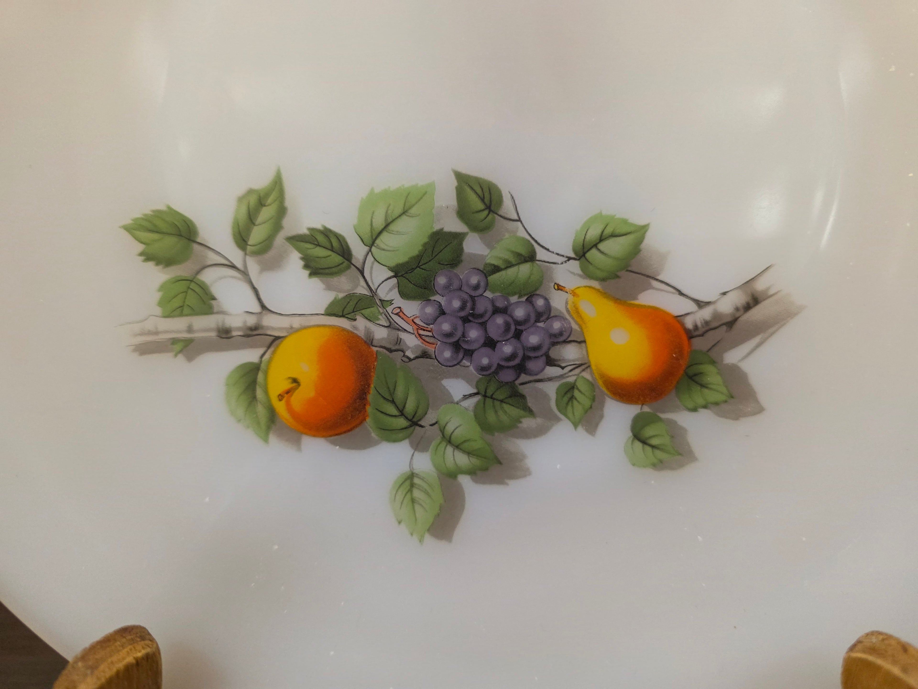 Arcopal Fruit de France dinerbord peer appel druif