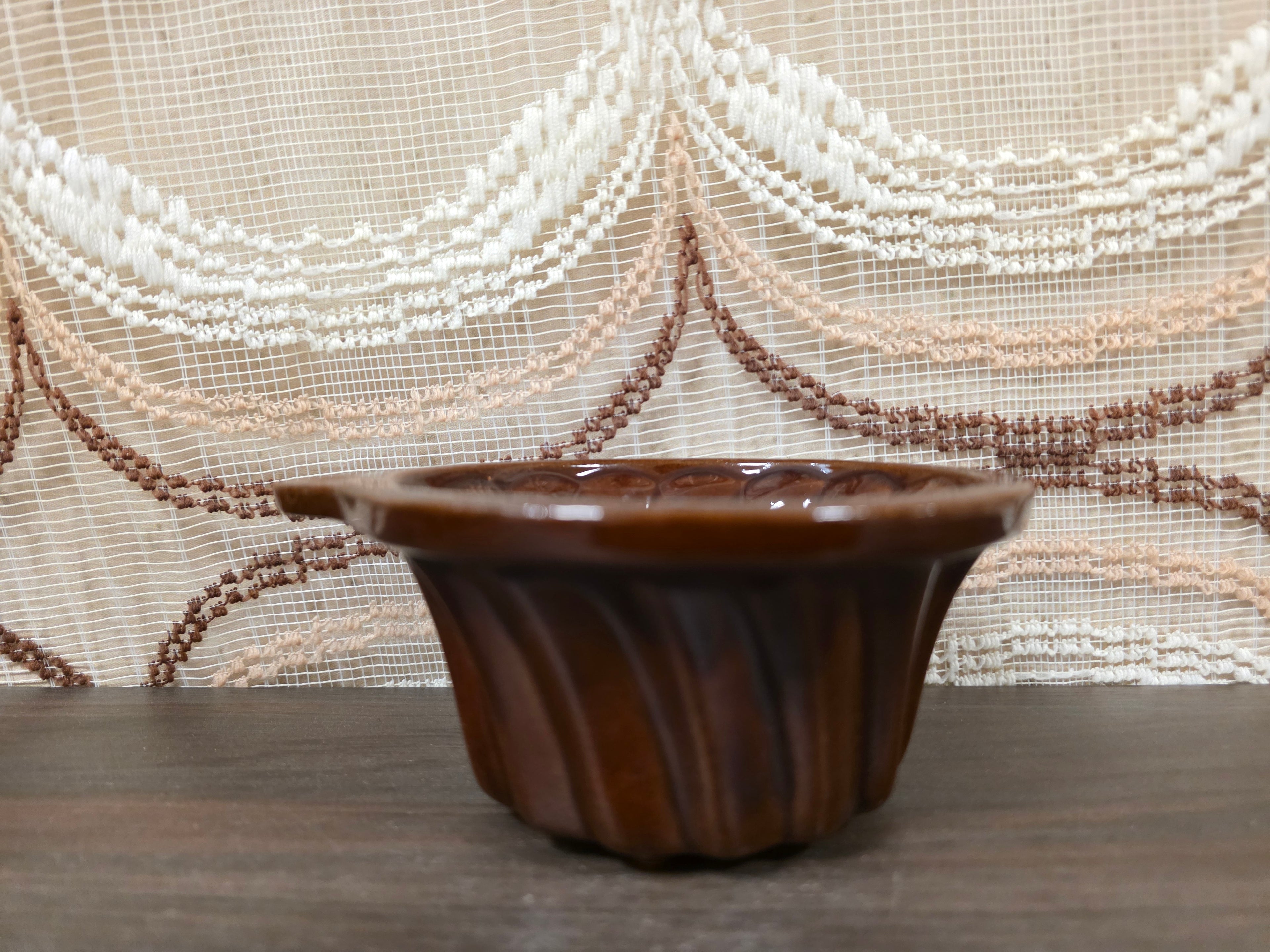 West Germany keramiek bakvorm bloem 964-12