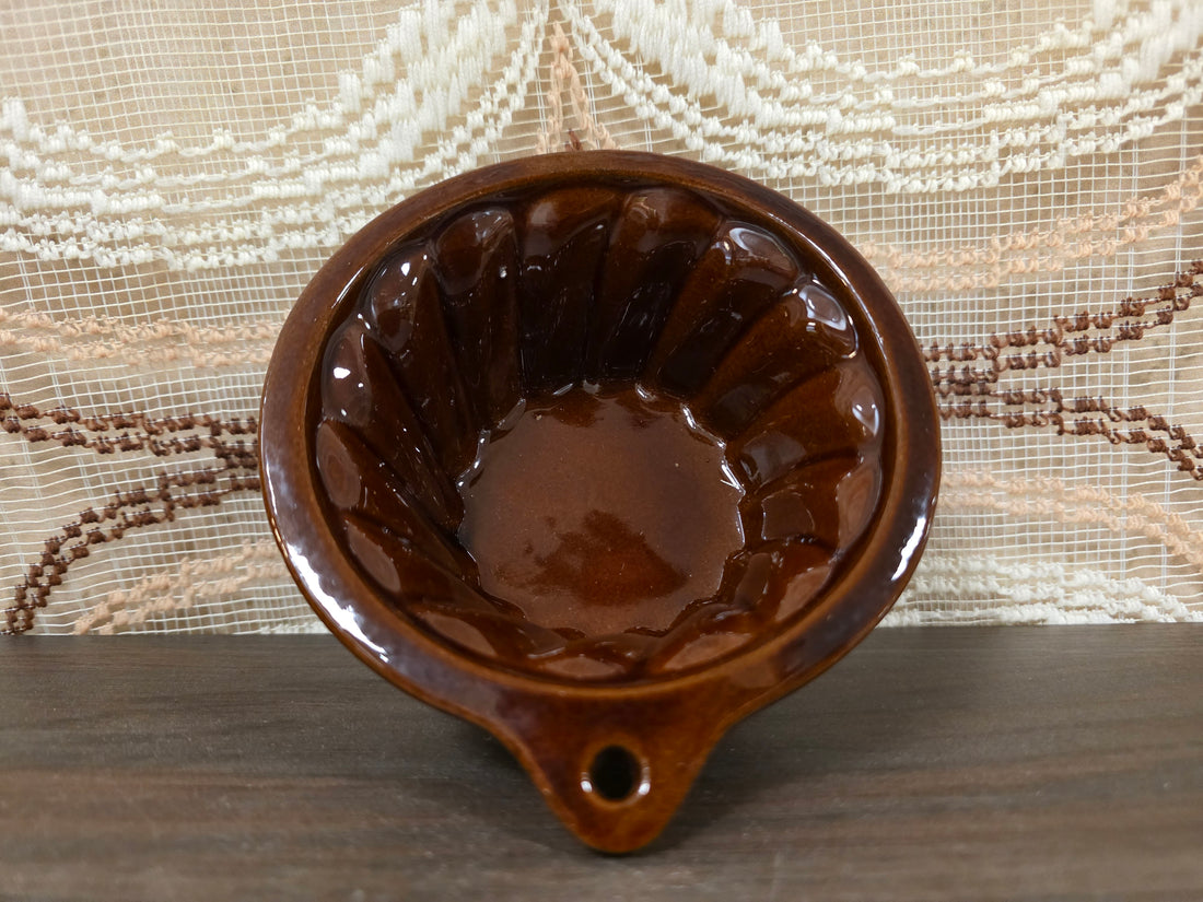 West Germany keramiek bakvorm bloem 964-12