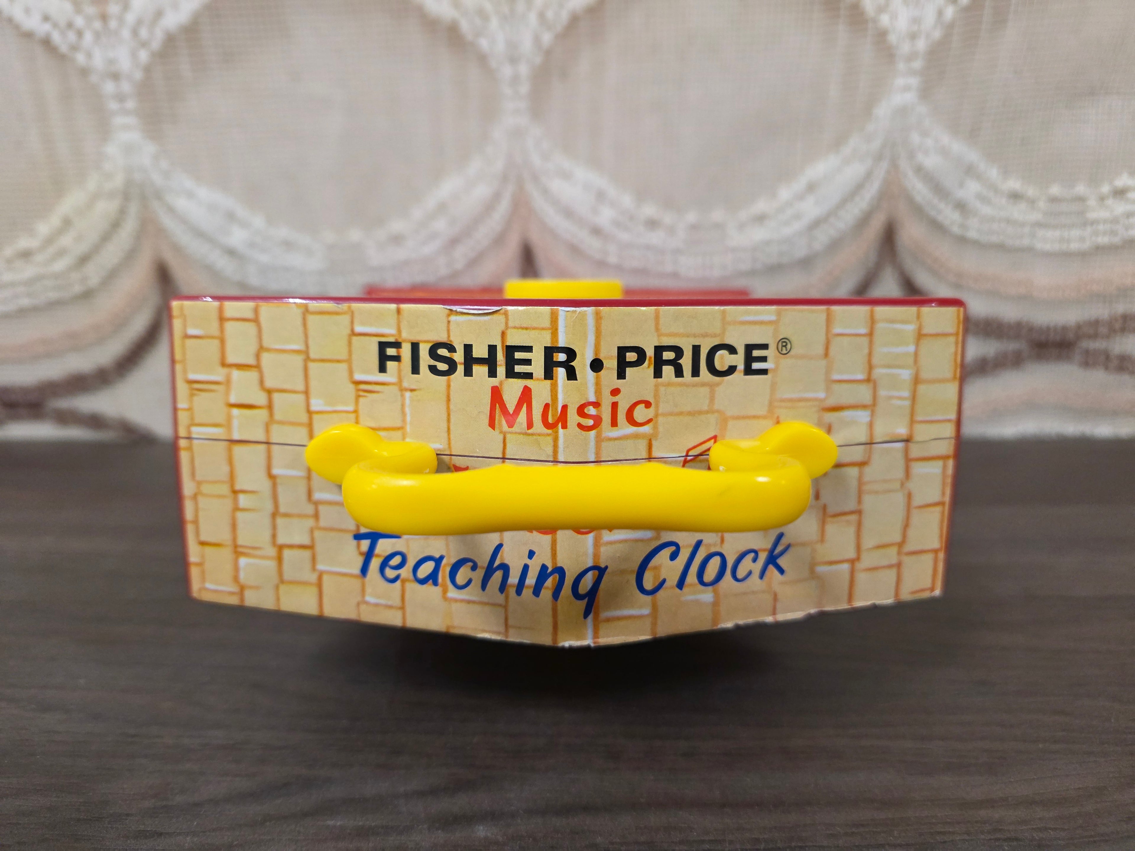 Fisher Price music box teaching clock