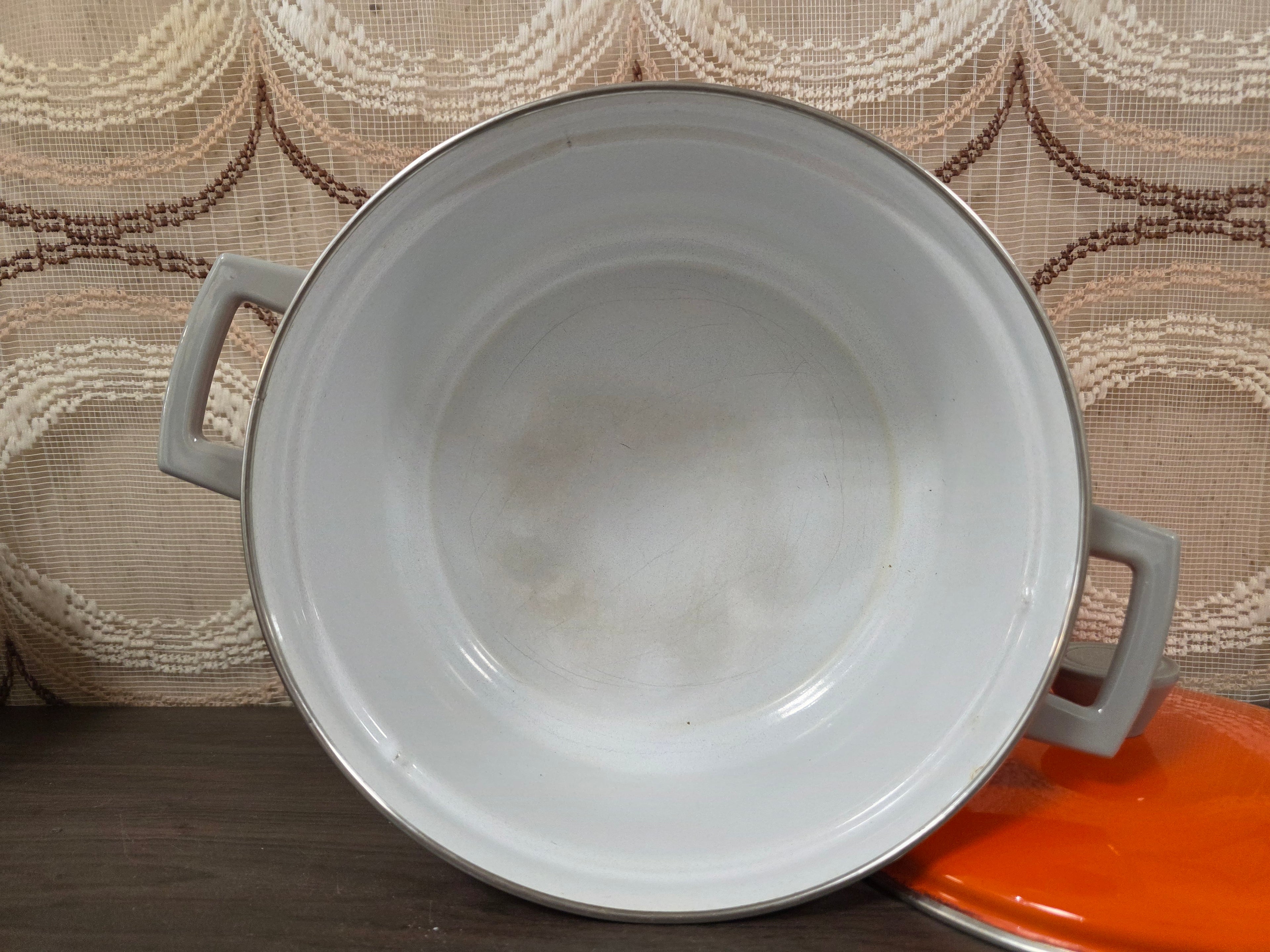 Brabantia pan Diana bloemmotief jaren ’70 – Ø 24 cm