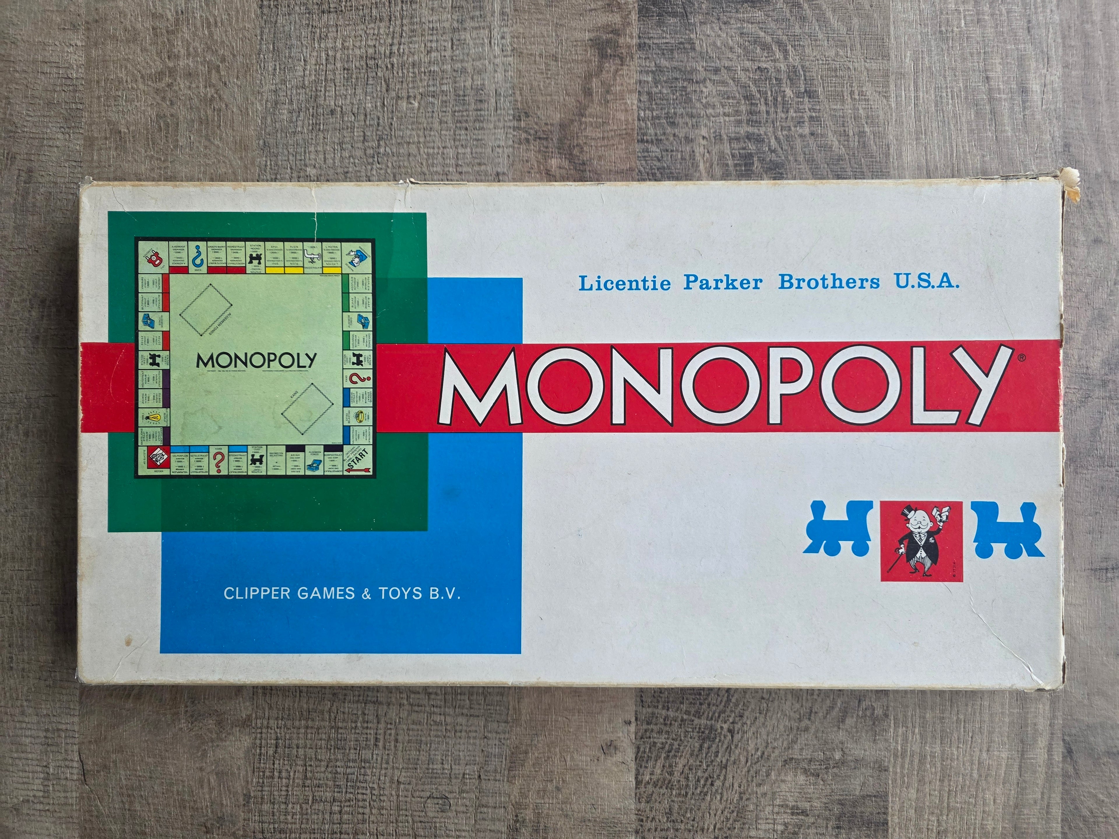 Vintage Monopoly Clipper Games & Toys B.V