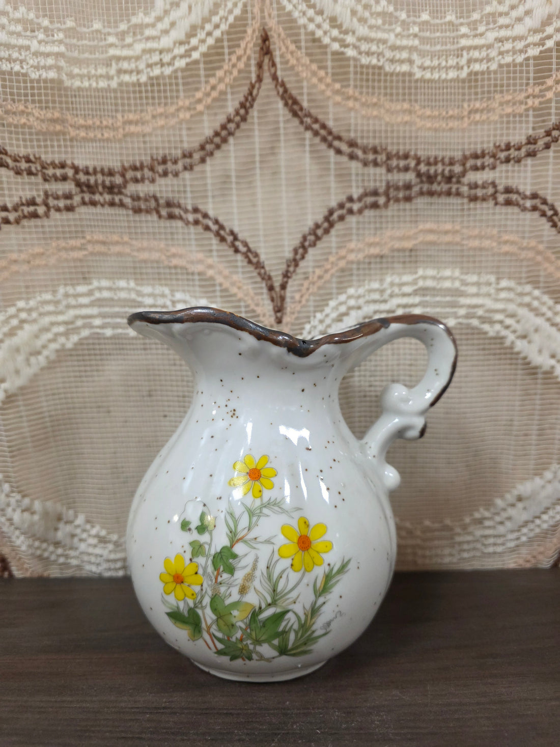 Wildflower keramiek kannetje bloemendecor