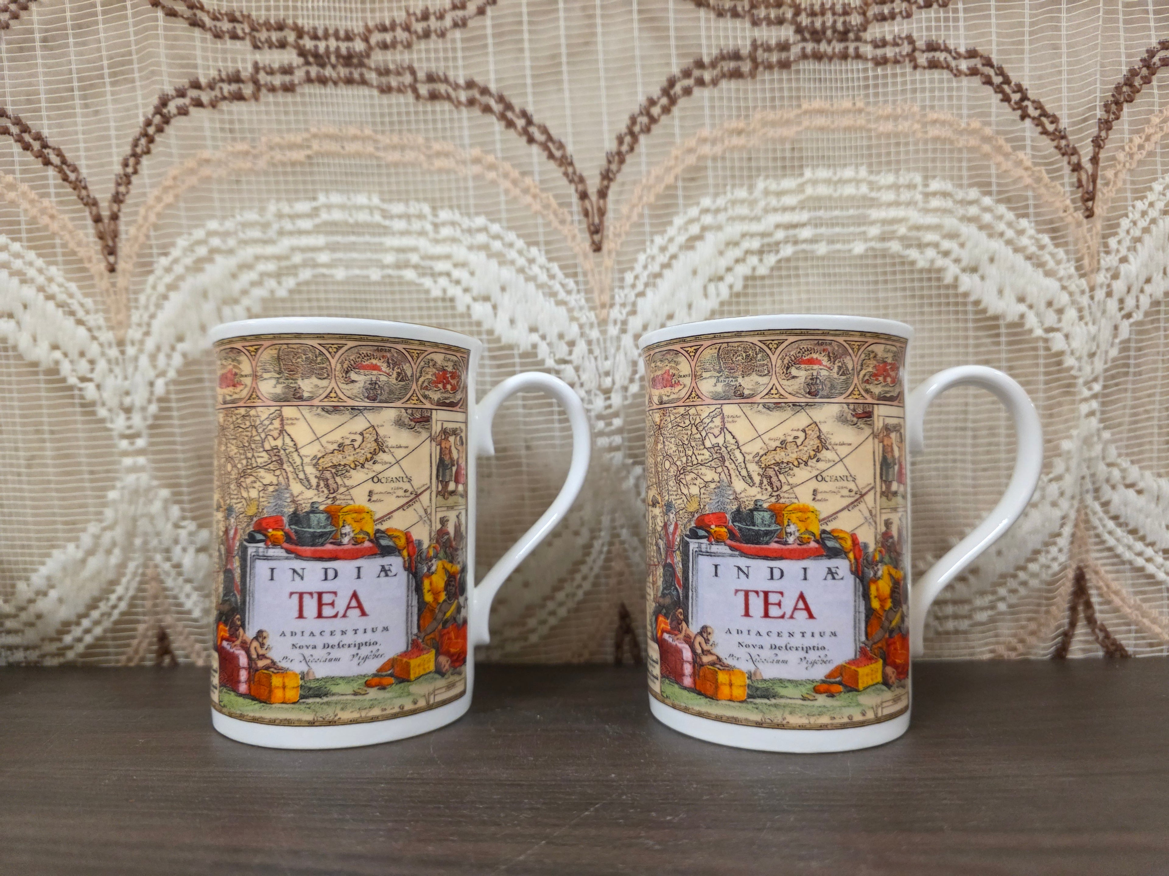 Admiralty Collection mokken "tea" bone china Engeland