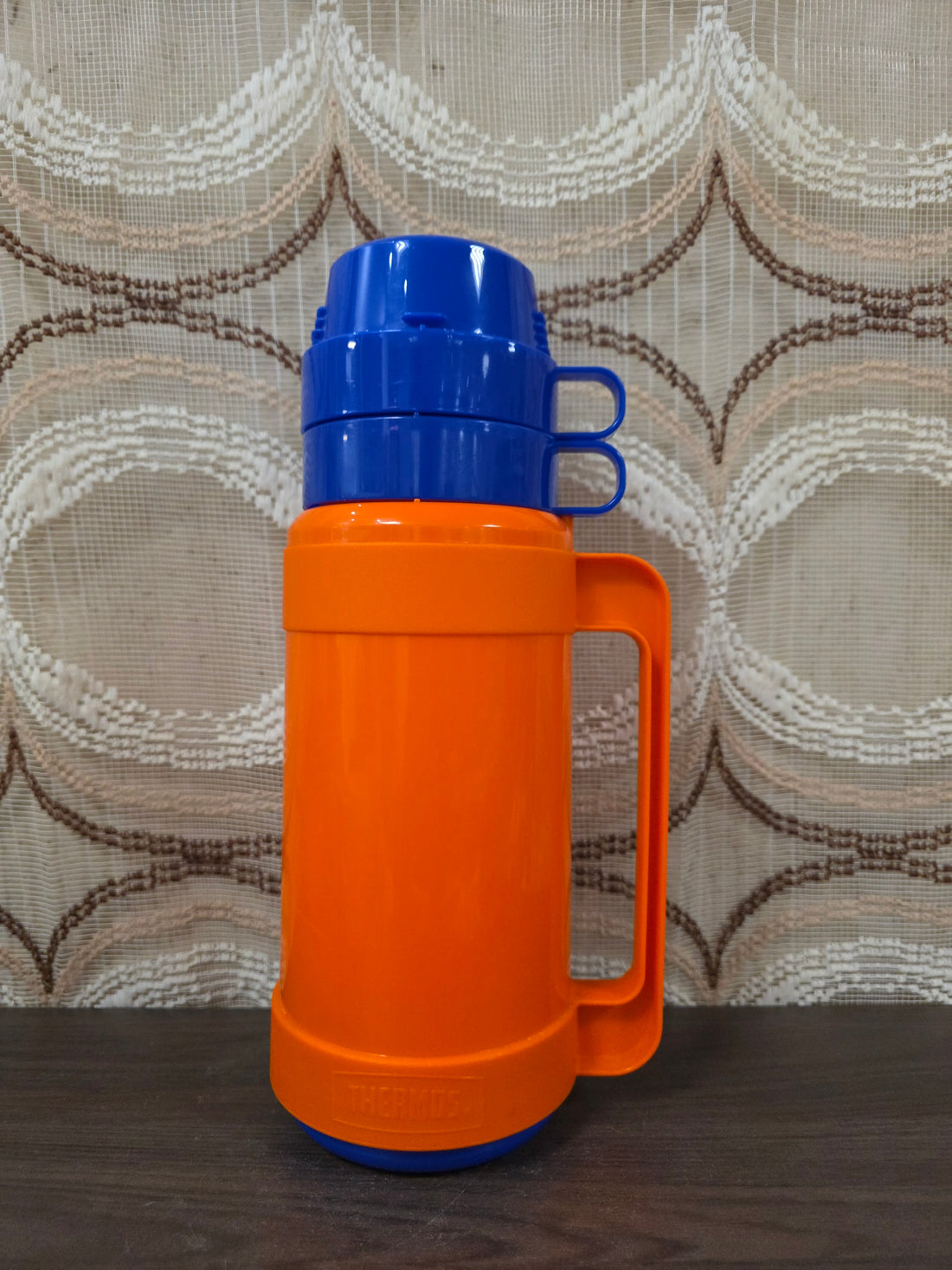 Thermoskan oranje met bekers 0.75L