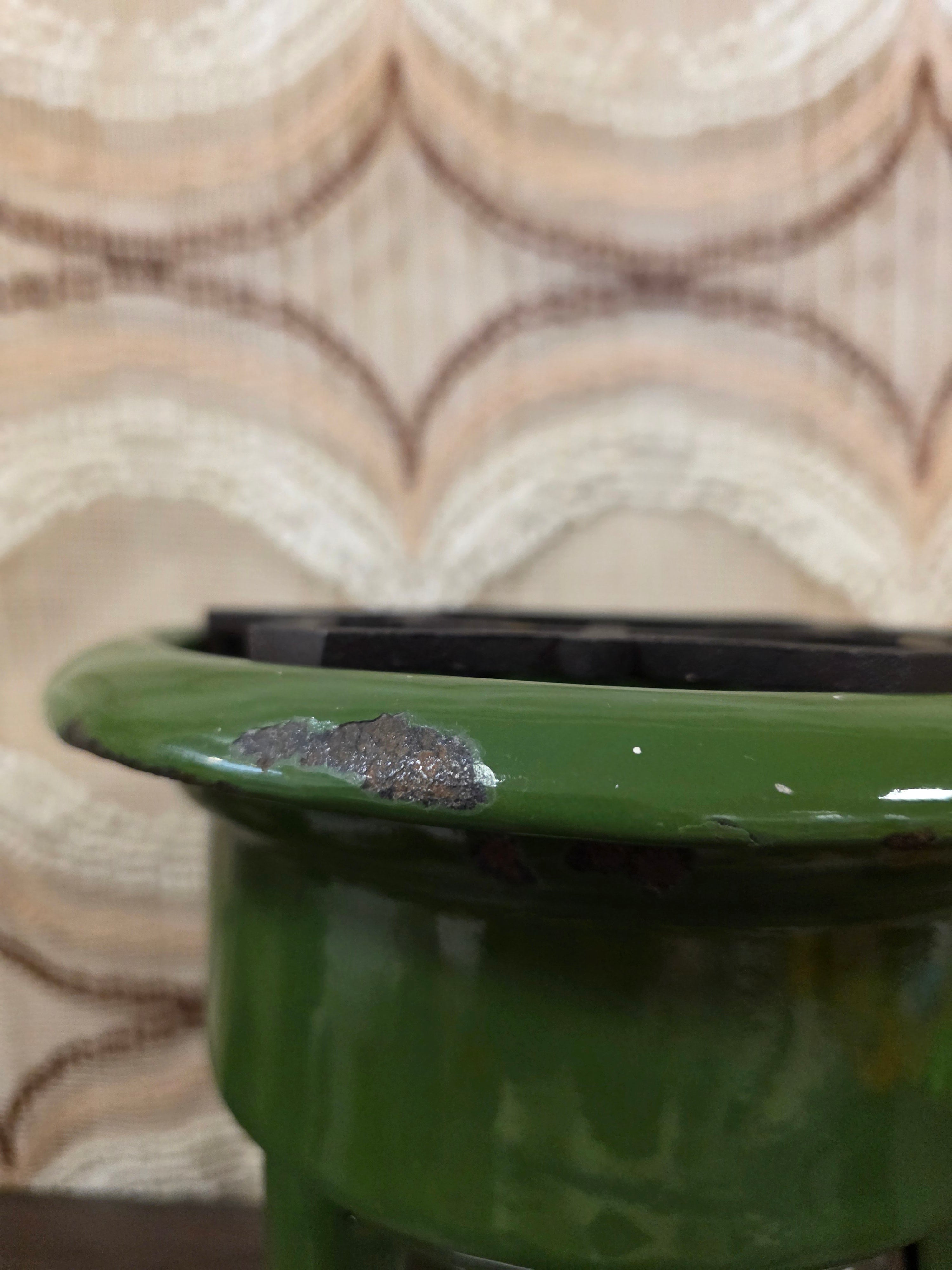 Petroleumstel Beccon Doetinchem donkergroen 1 pits