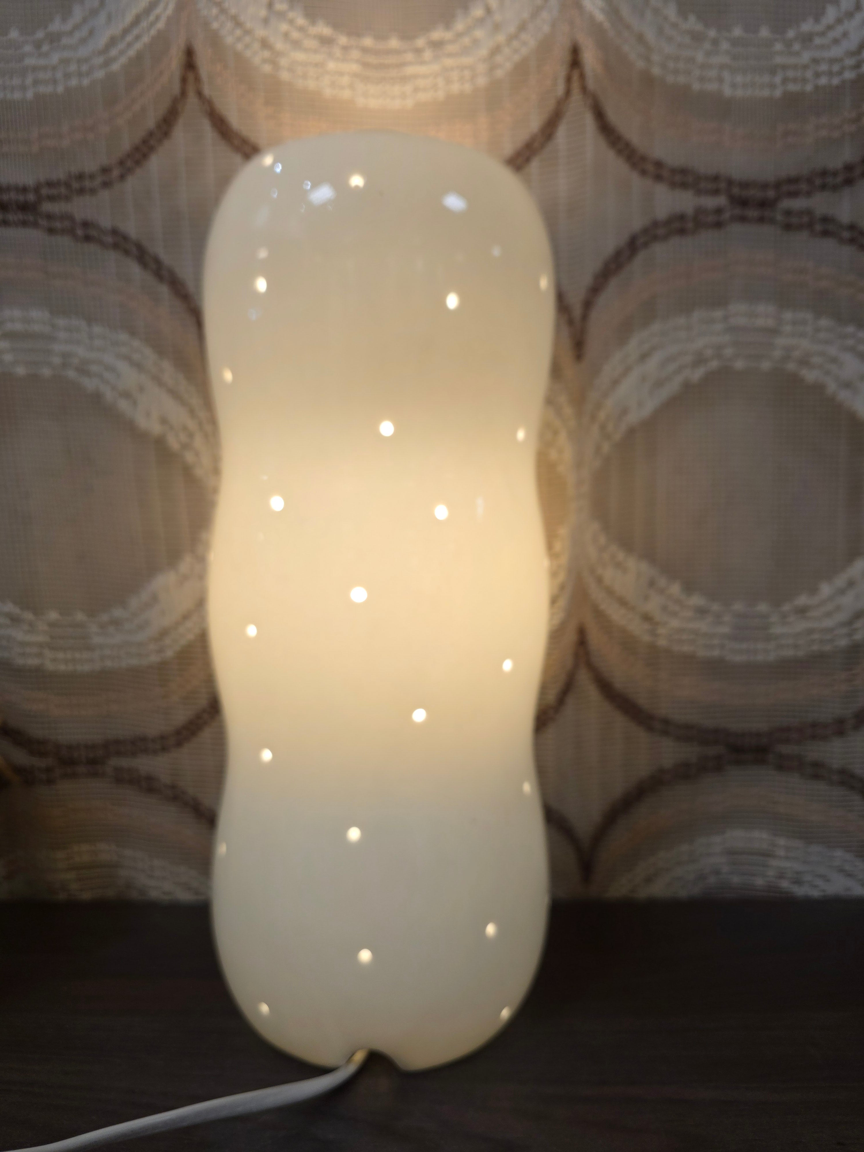 IKEA DAMSTA tafellamp wit porselein B0013