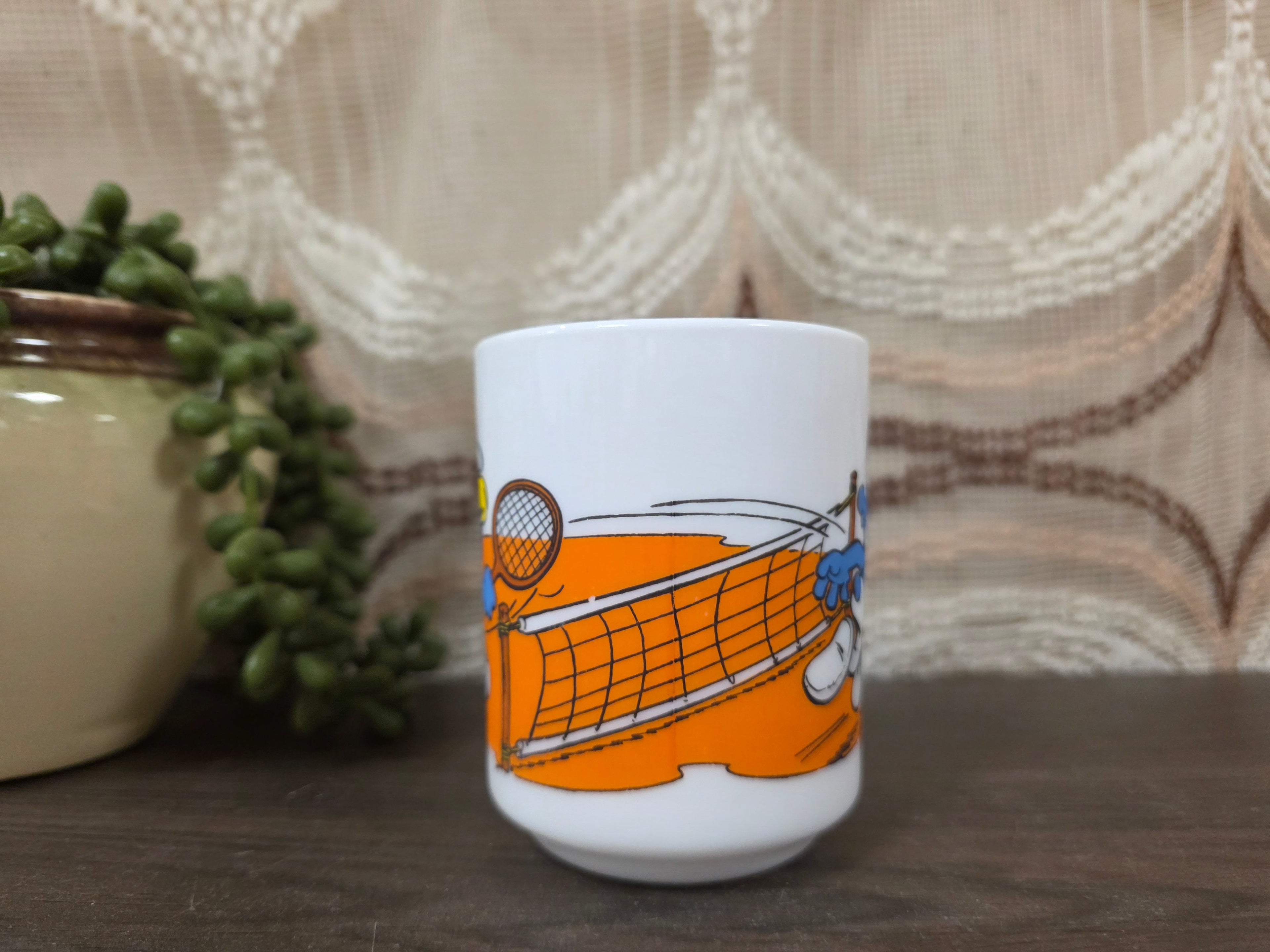 Arcopal beker Smurfen Dixan 1990 tennis