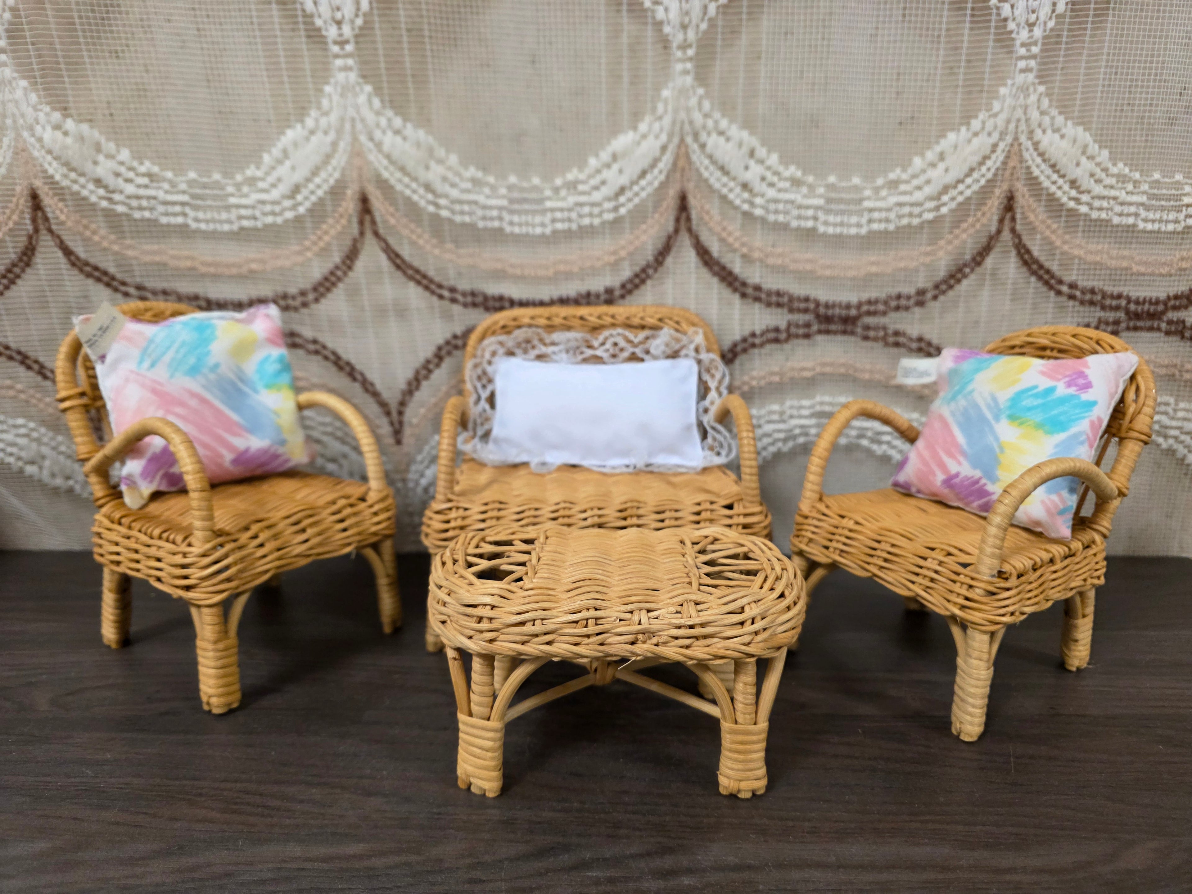 Fleur Basketwork suite rotan meubelset