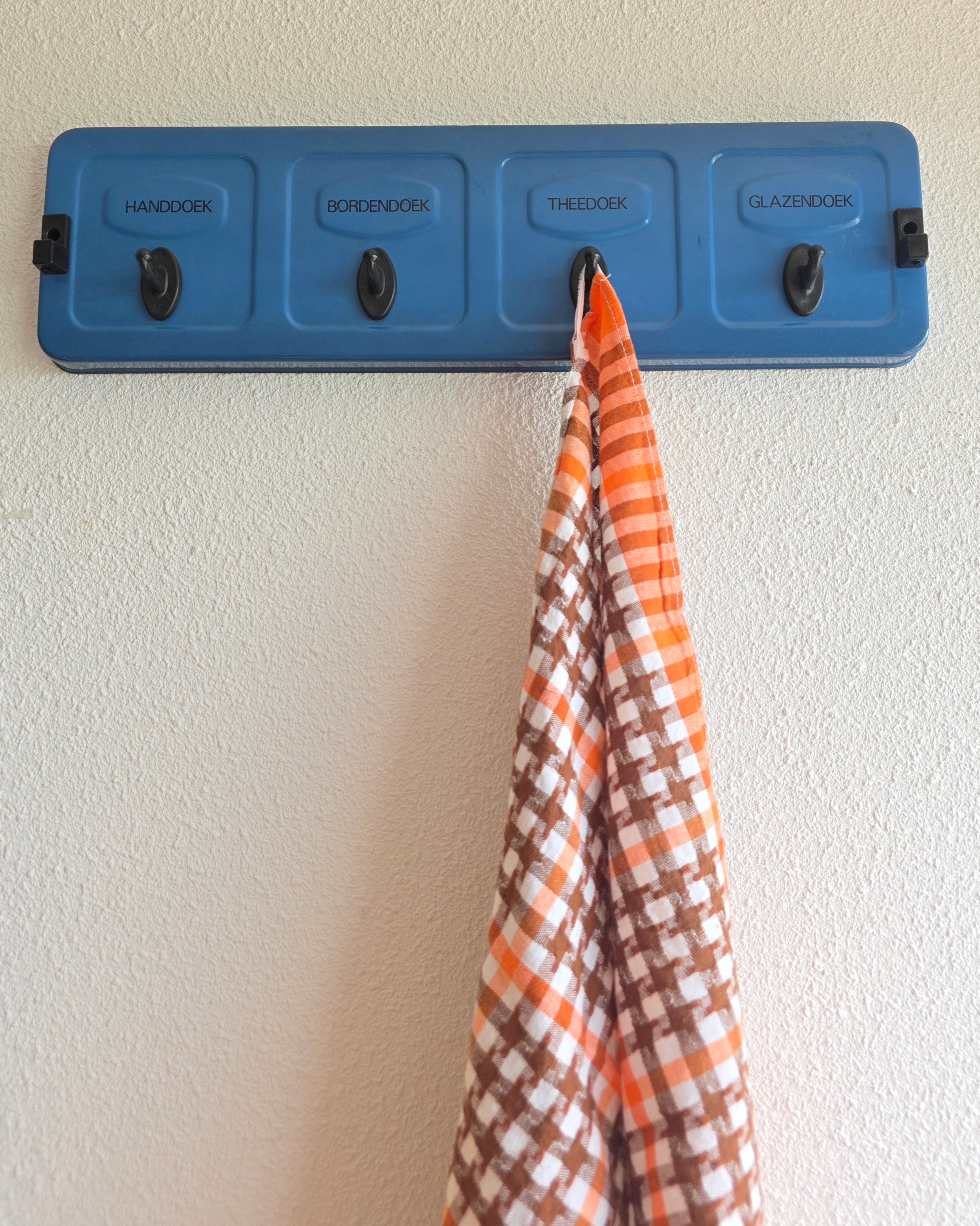Vintage Brabantia rek voor 4 doeken blauw