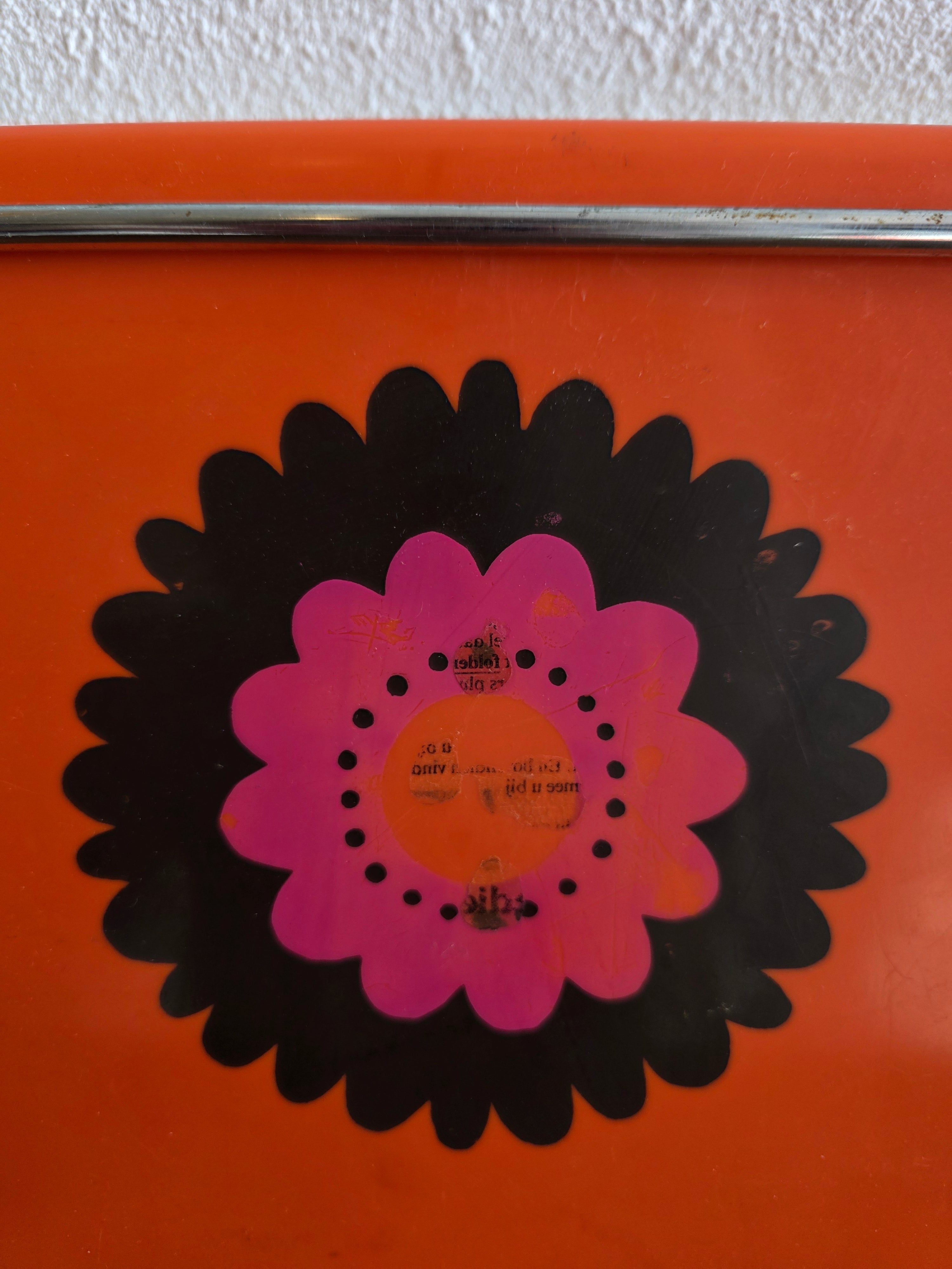 Brabantia Patrice keukenweegschaal wandmodel - vintage oranje