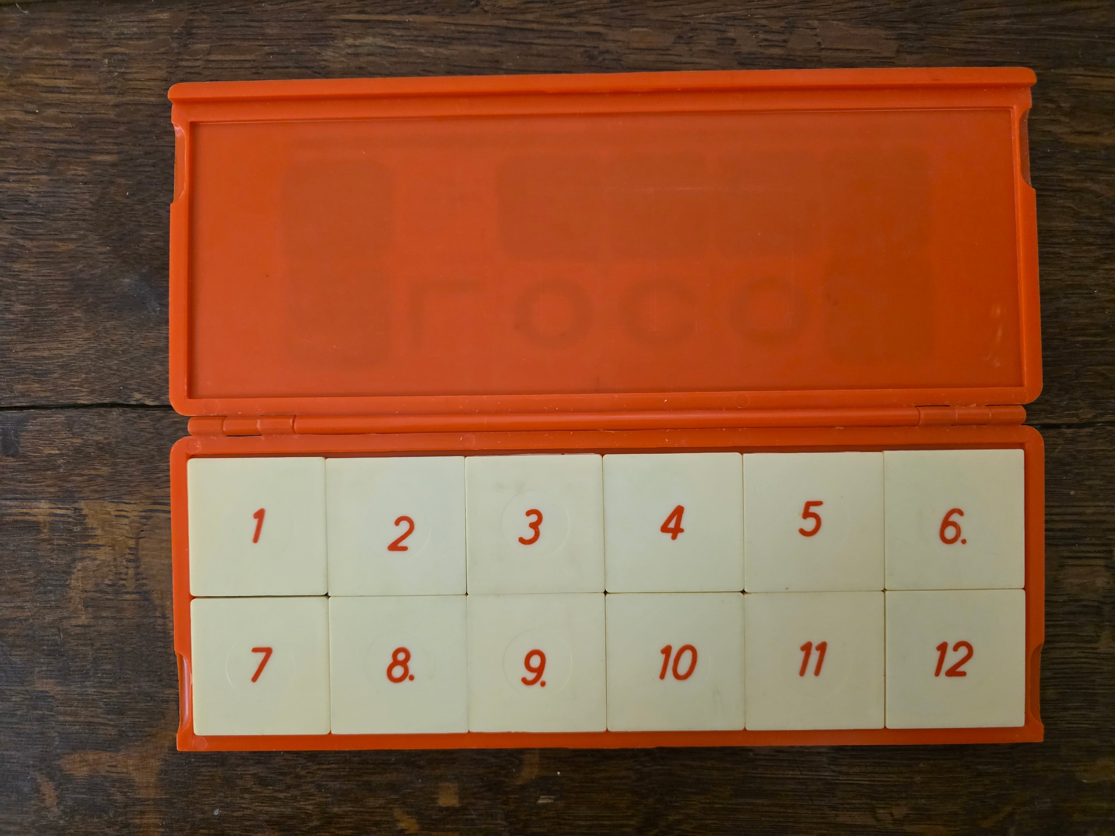 Vintage Mini Loco basisdoos oranje