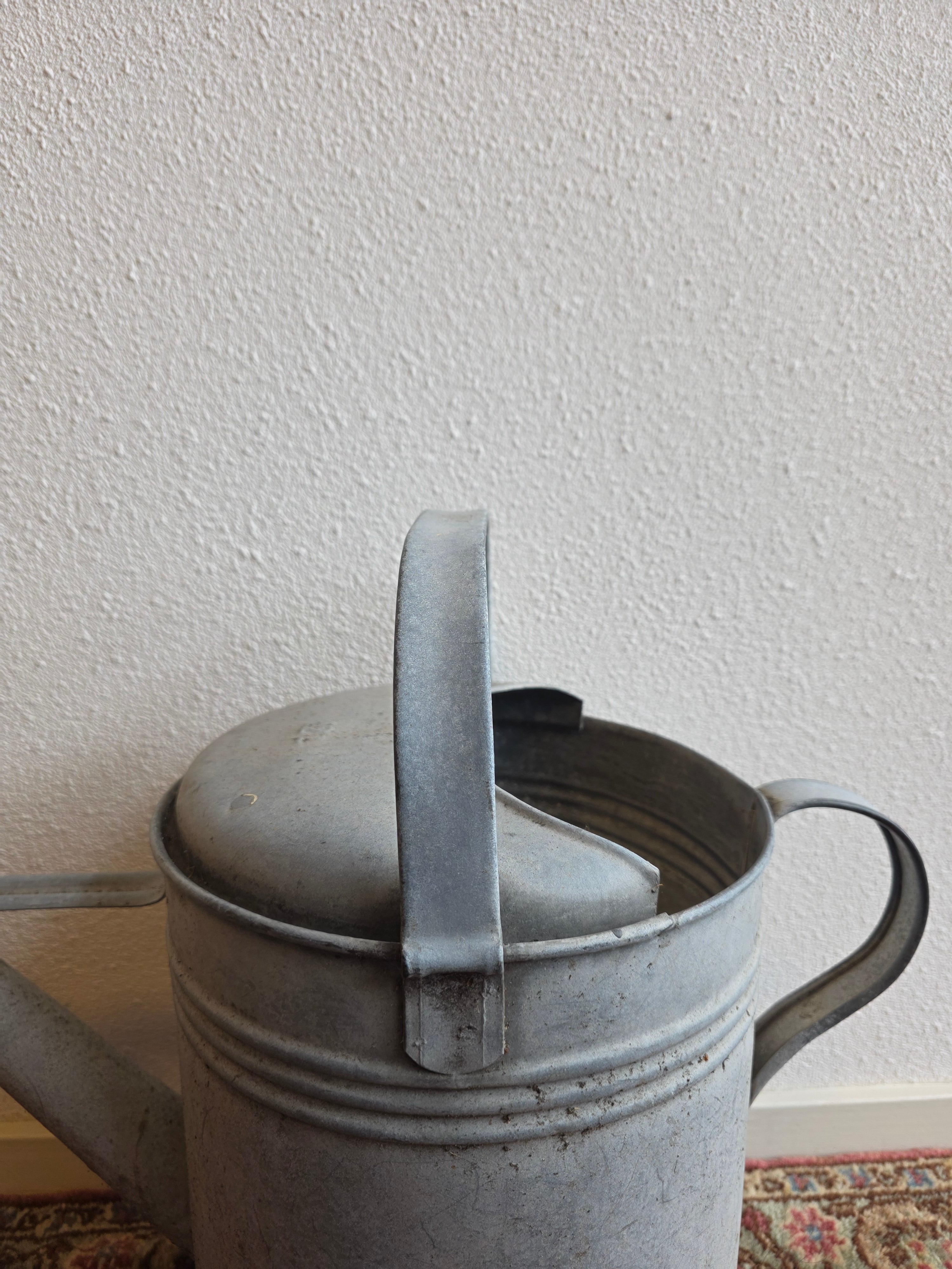 Vintage zinken gieter 12,5 liter