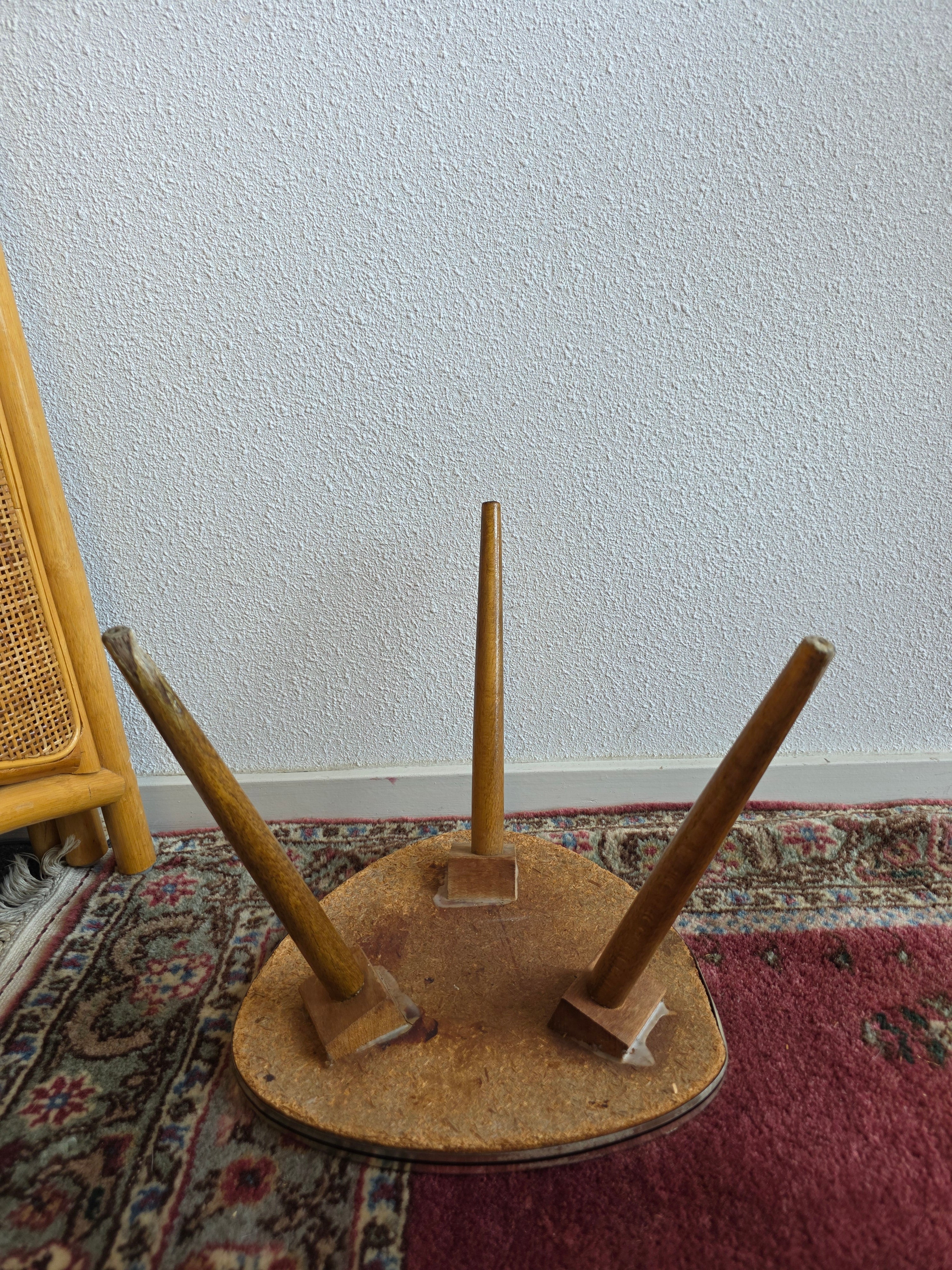 Vintage plantentafeltje formica 27 cm