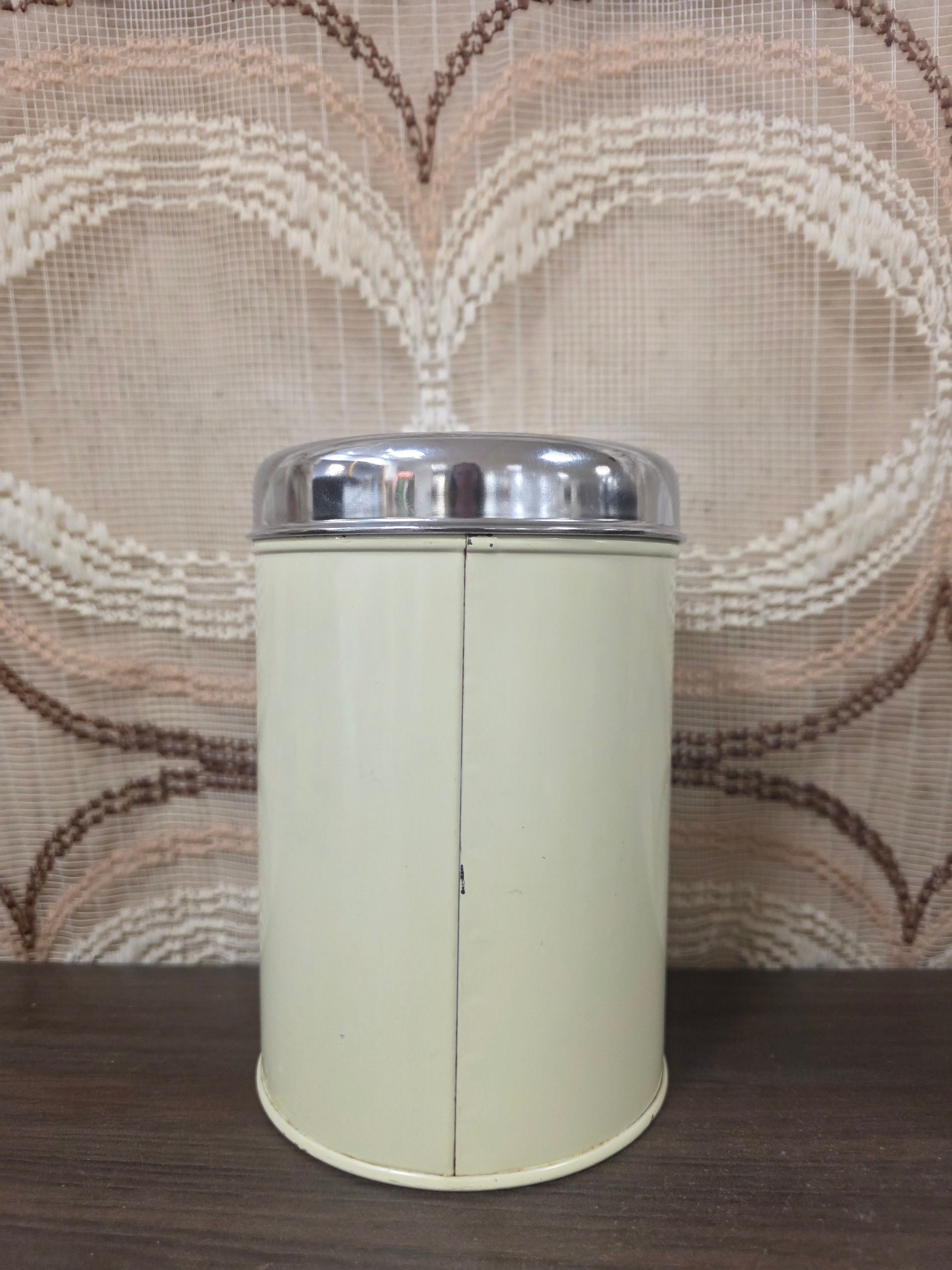 Vintage Brabantia voorraadbus Thee
