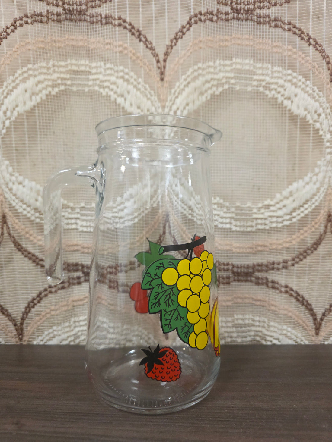 Covetro Italy glazen schenkkan met fruitdessin