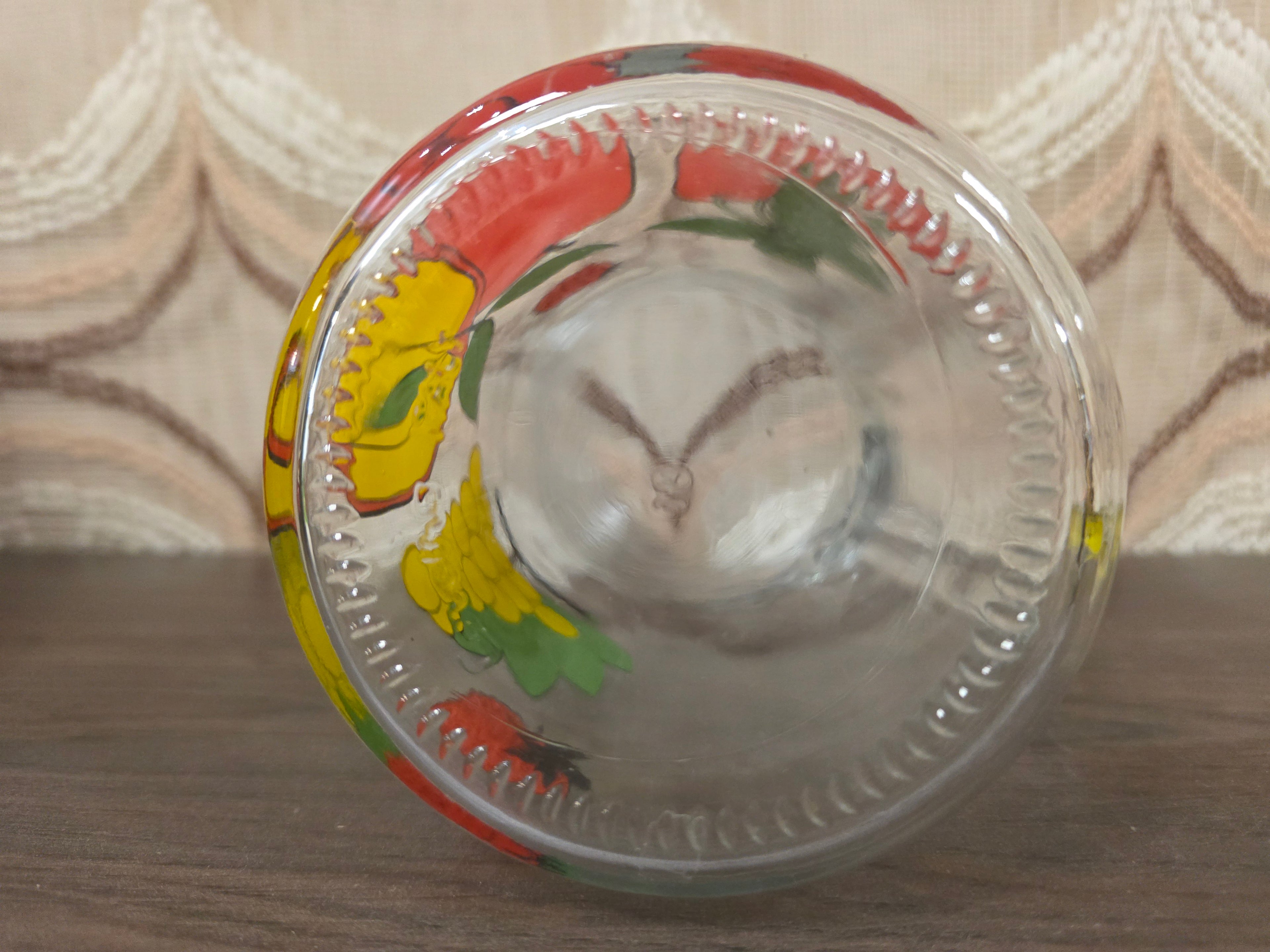 Covetro Italy glazen schenkkan met fruitdessin