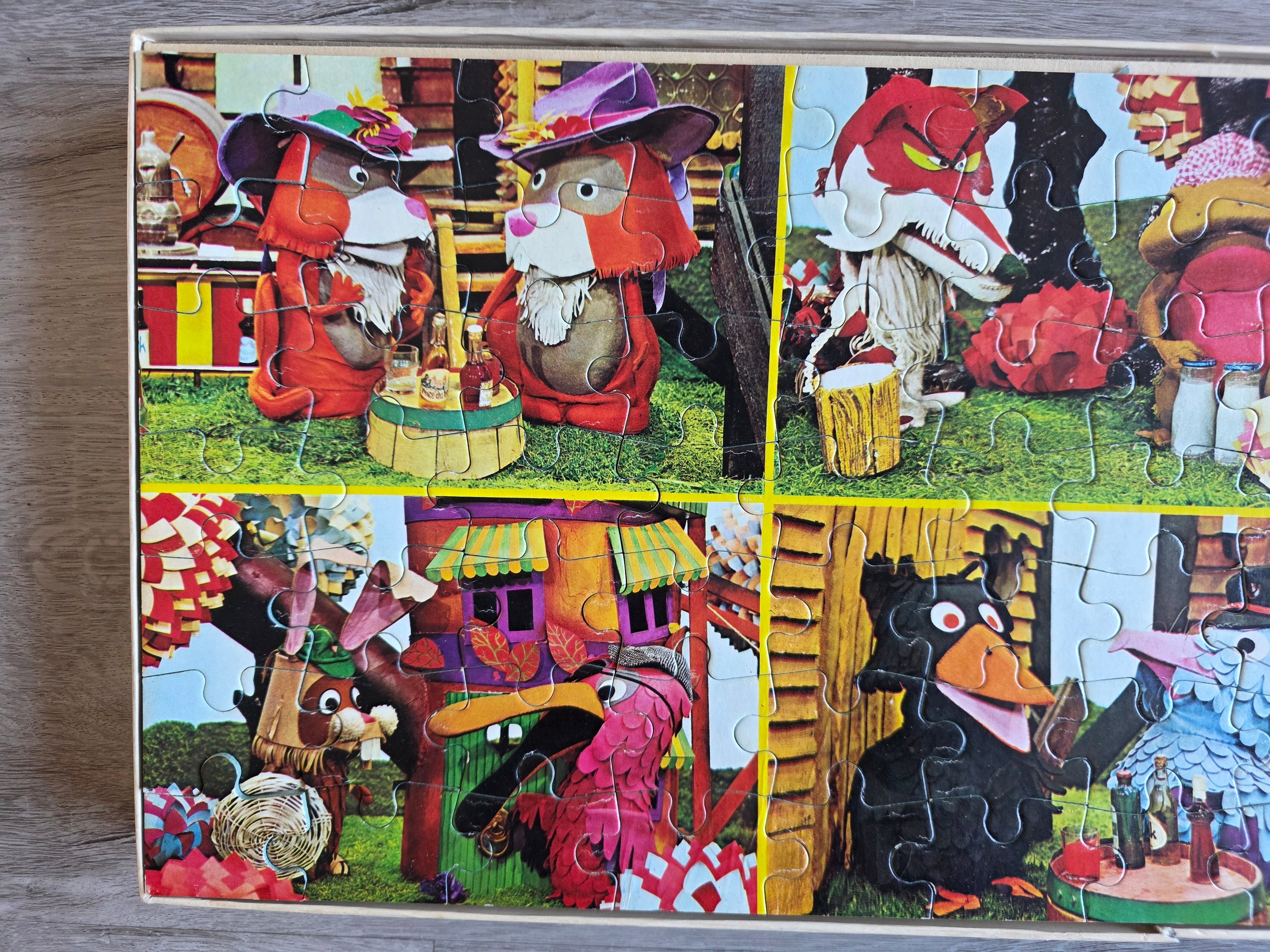 De Fabeltjeskrant legpuzzel 1974