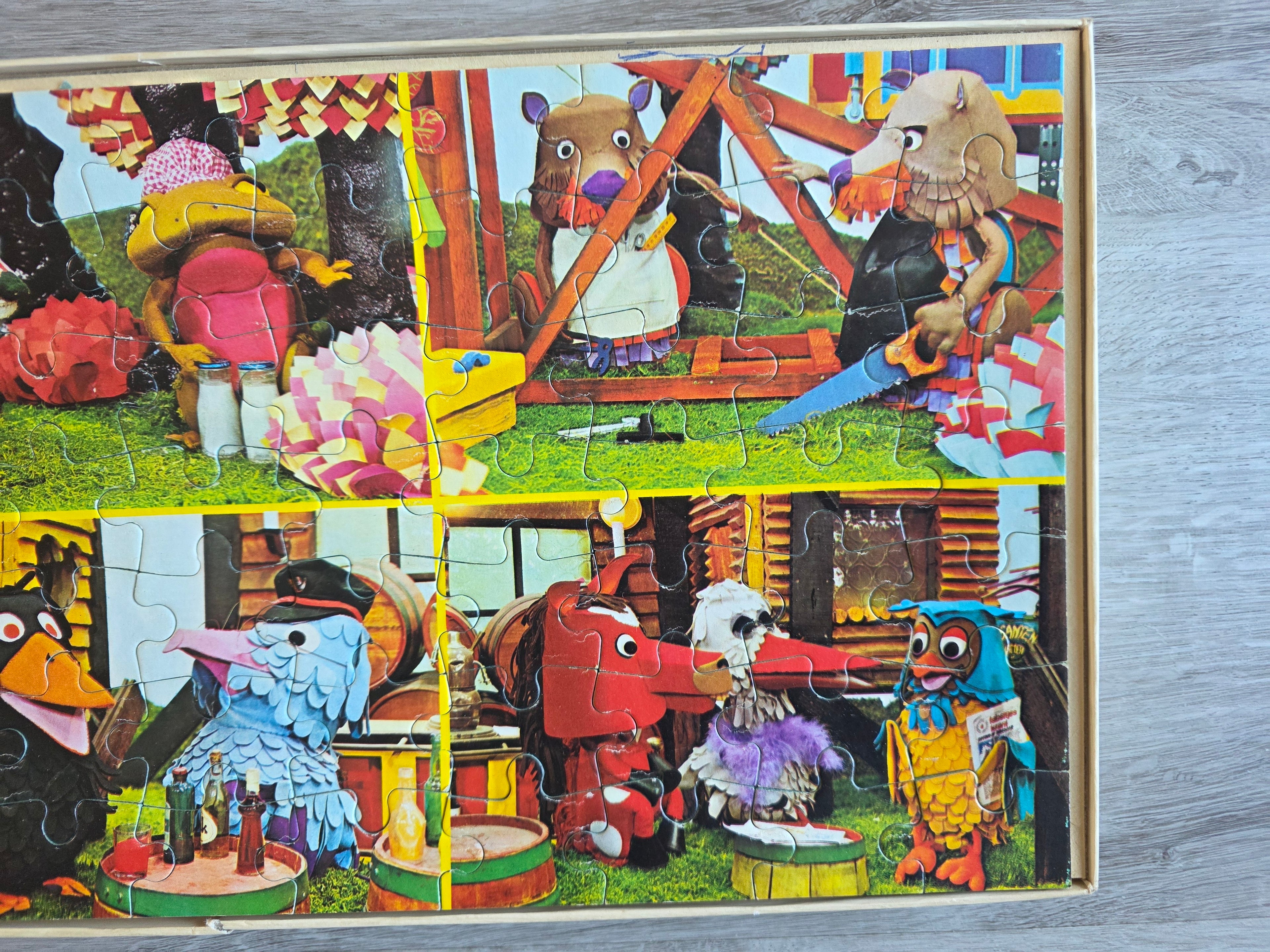 De Fabeltjeskrant legpuzzel 1974