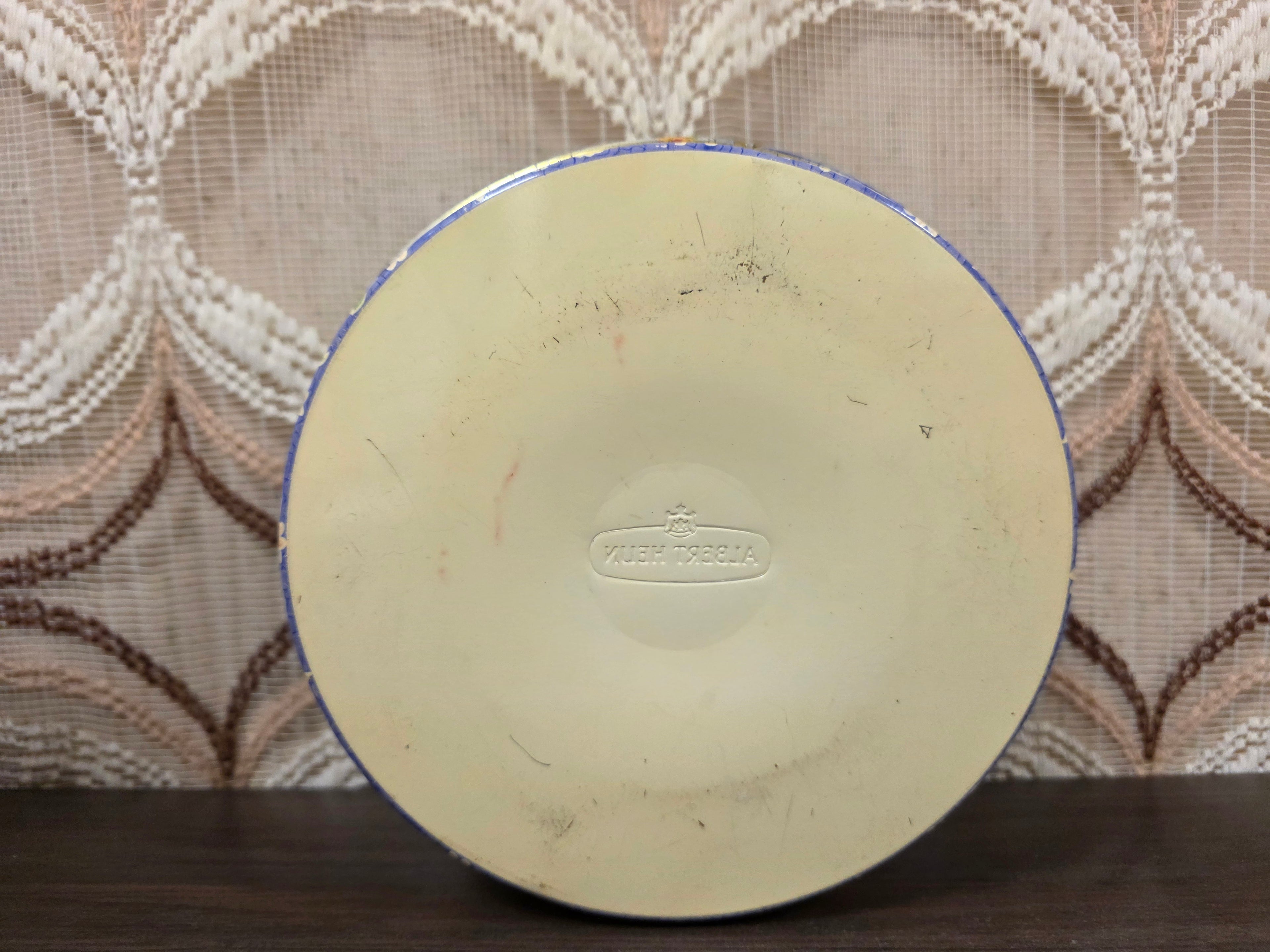 Albert Heijn vintage rond koekblik - koektrommel