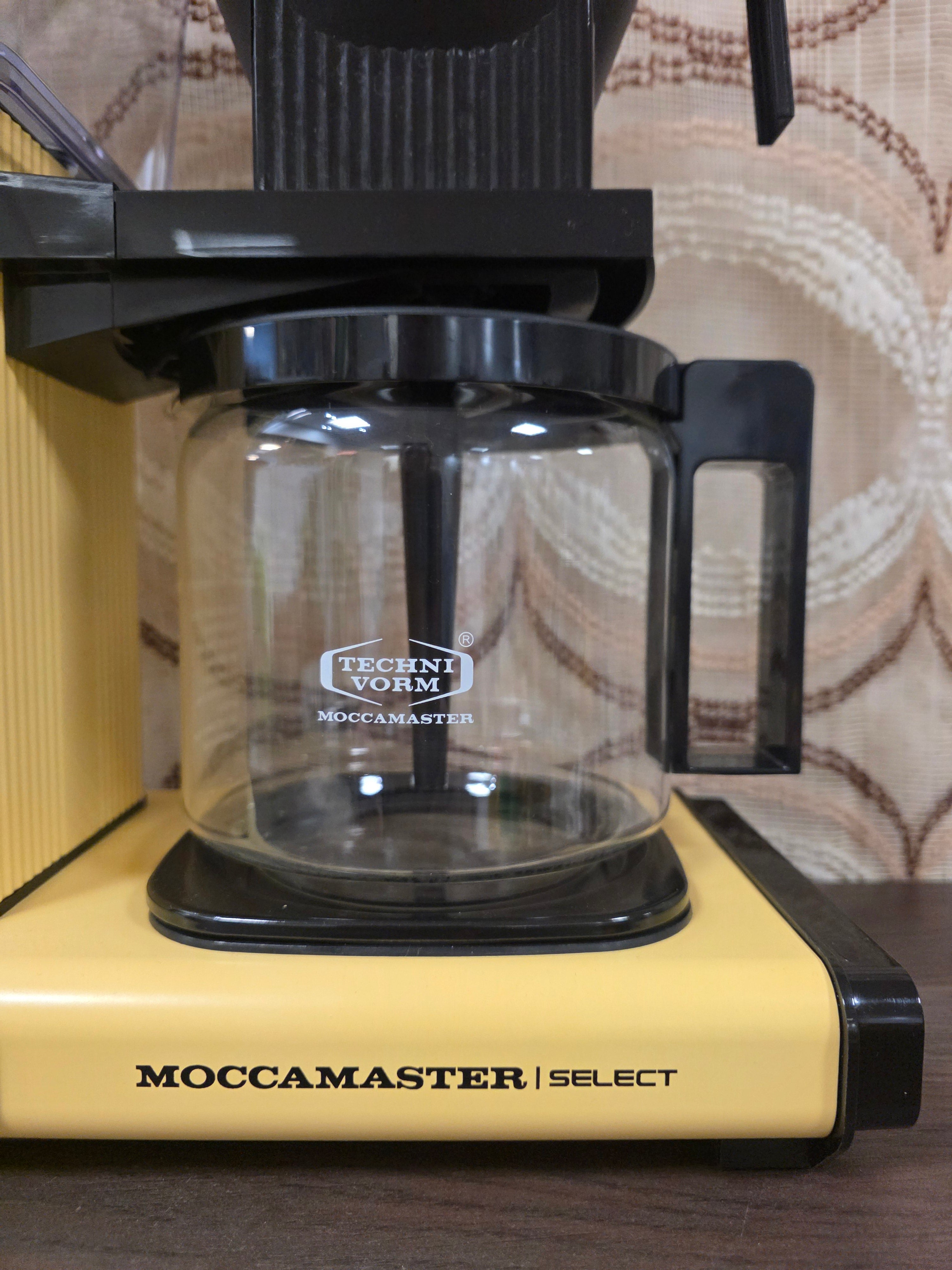 Douwe Egberts Moccamaster Select retro koffiezetapparaat