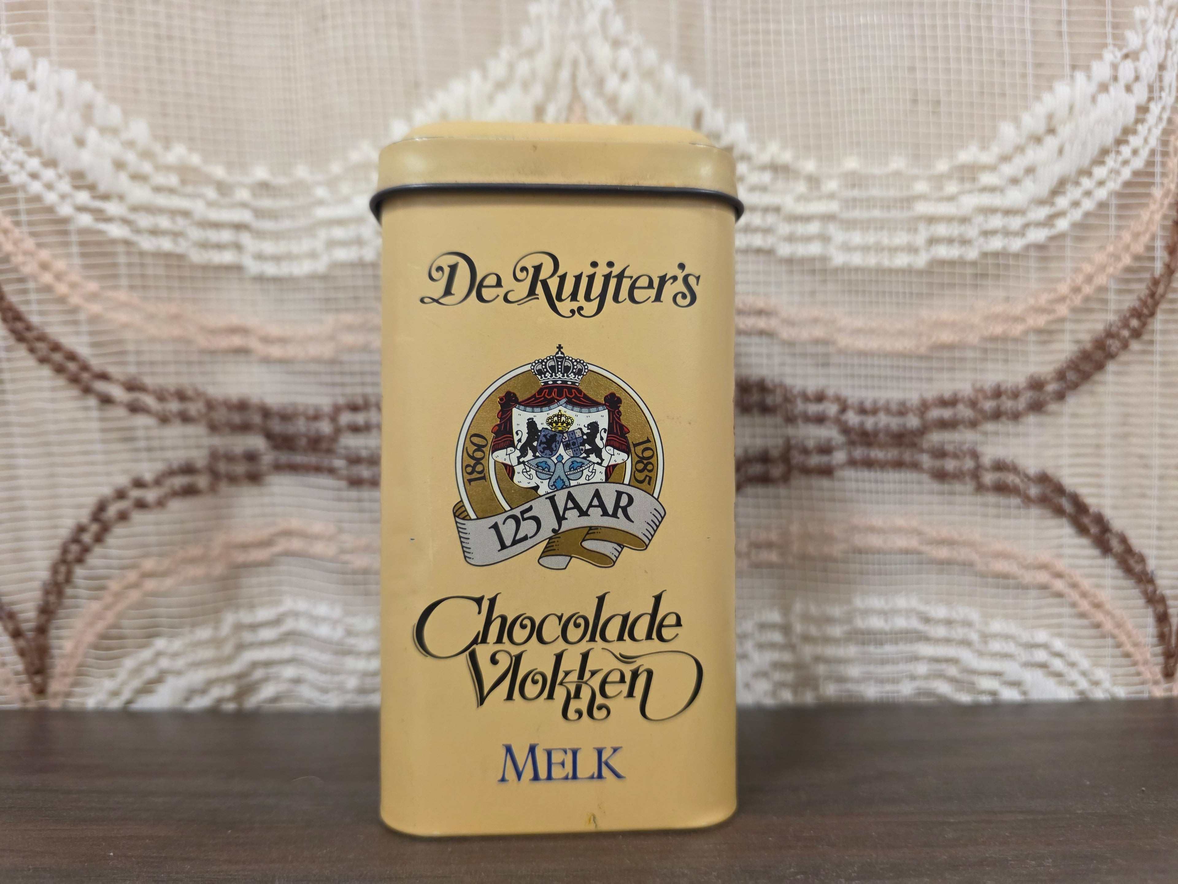 De Ruijter blik chocoladevlokken melk