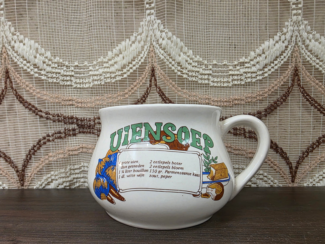 Recept soepkom uiensoep wit