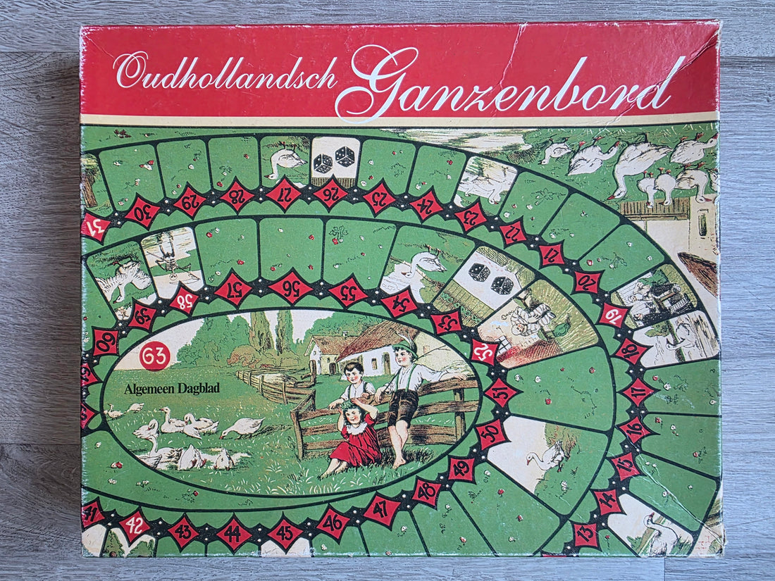 Oudhollandsch ganzenbord spel Algemeen Dagblad