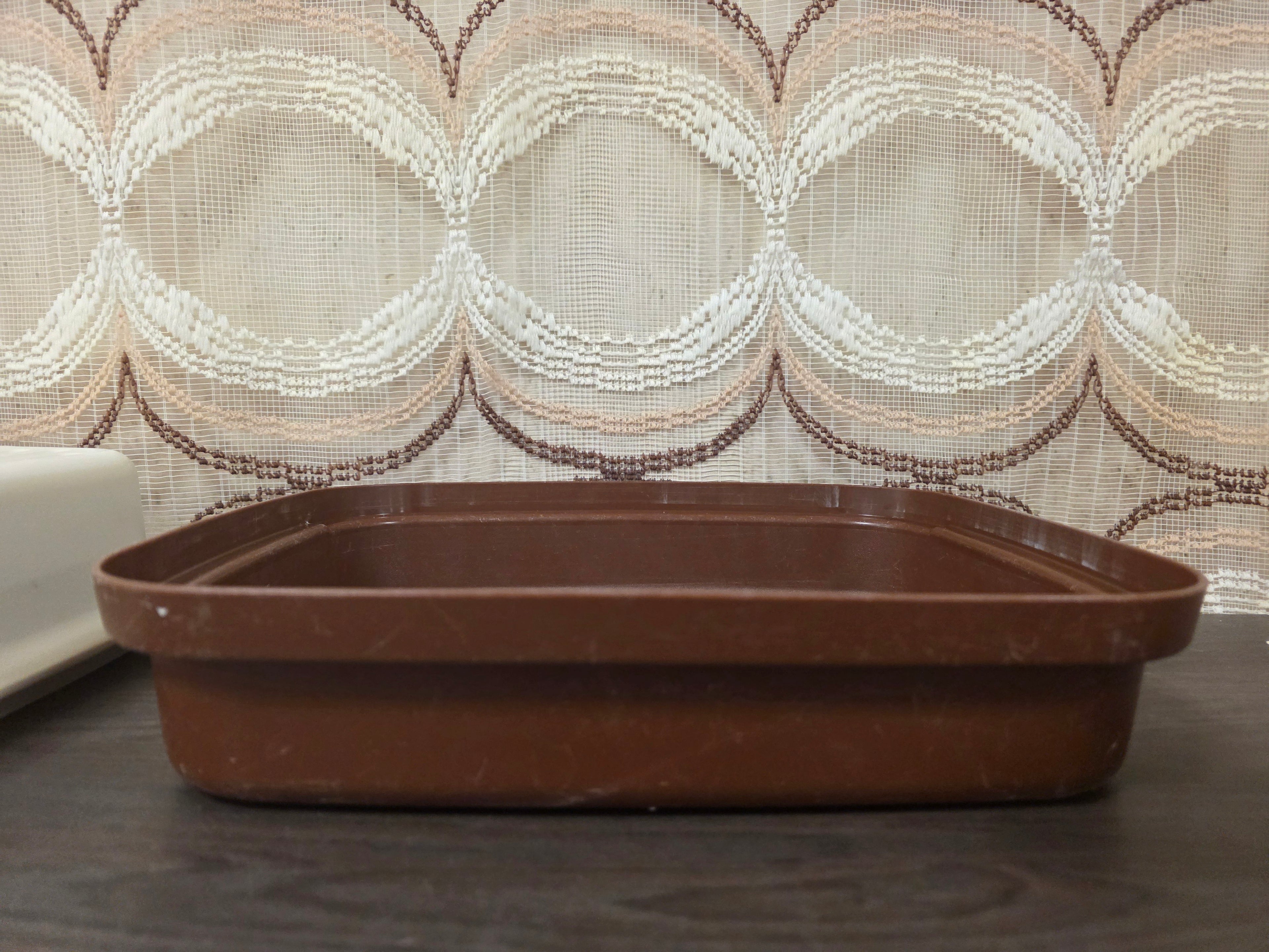 Tupperware Kornuit broodtrommel bruin