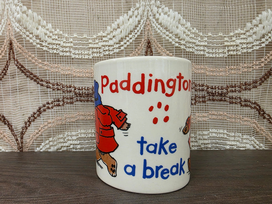 Douwe Egberts Paddington beer "Take a break" beker